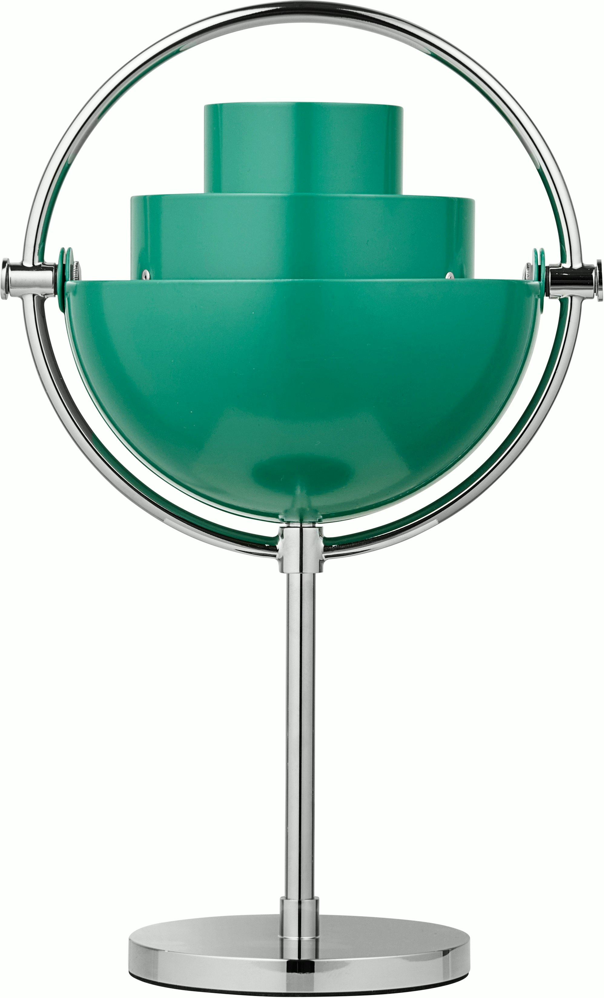 Multi Lite Portable Lamp - Teal Green, Chrome