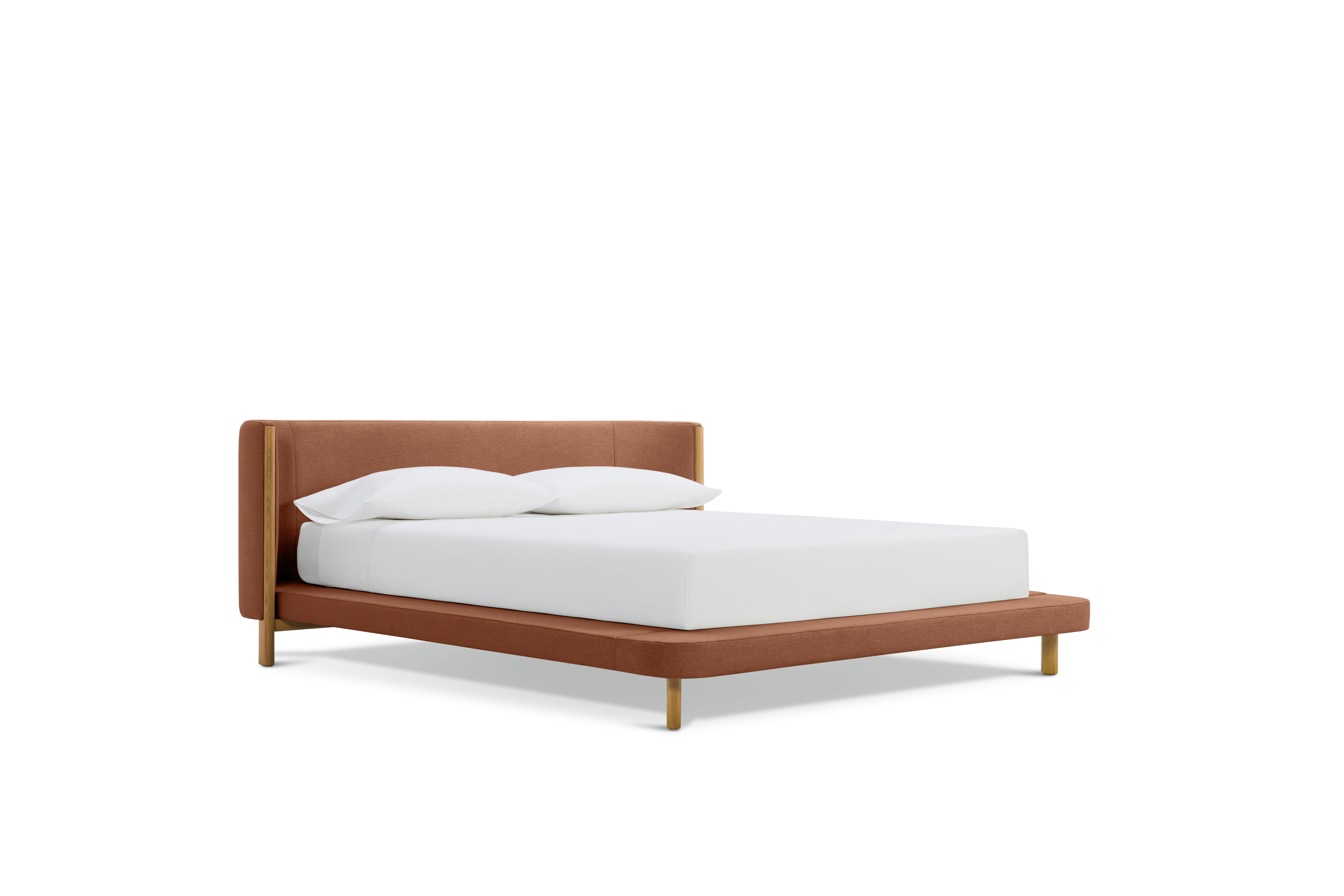 Emmy Bed - Standard, Queen, Oak, Mode, Caramelized