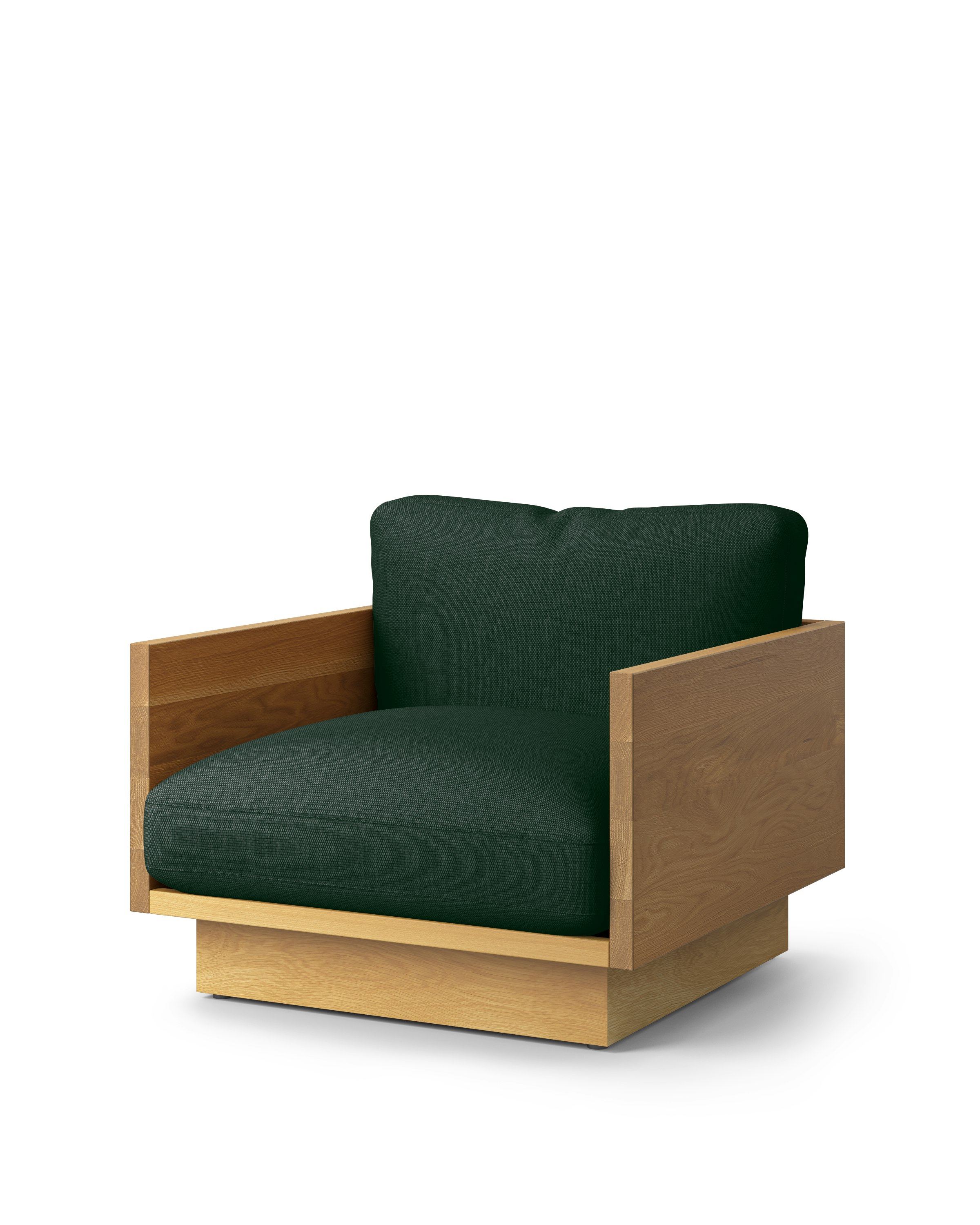 Pawson Drift Lounge Chair - Mode, Outdoors, White Oak