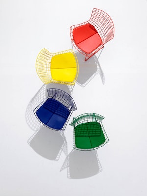 Bertoia Side Chairs Colorful Seamless