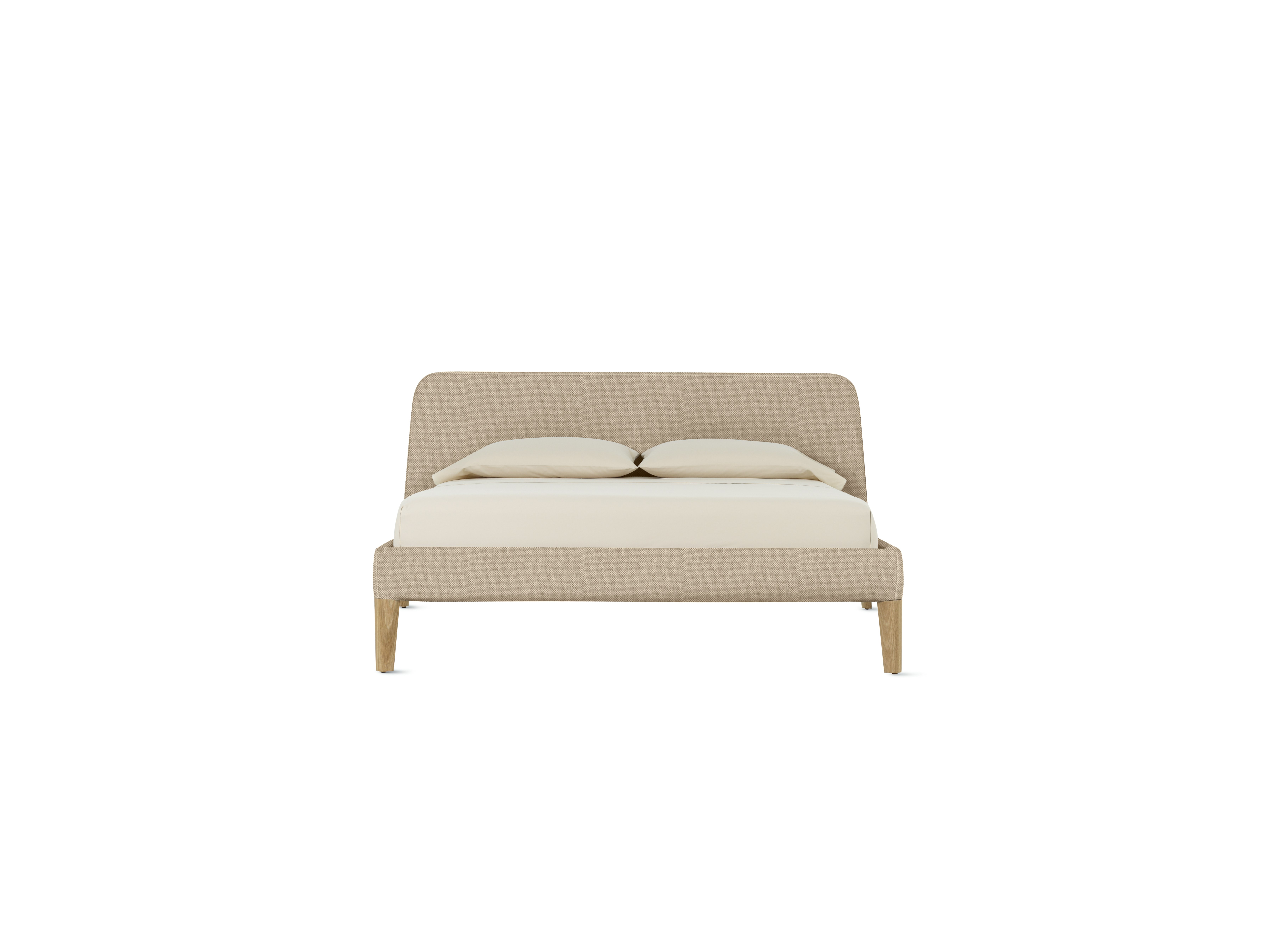 Parallel Bed - Standard, Queen, Mode, Basket, Oak