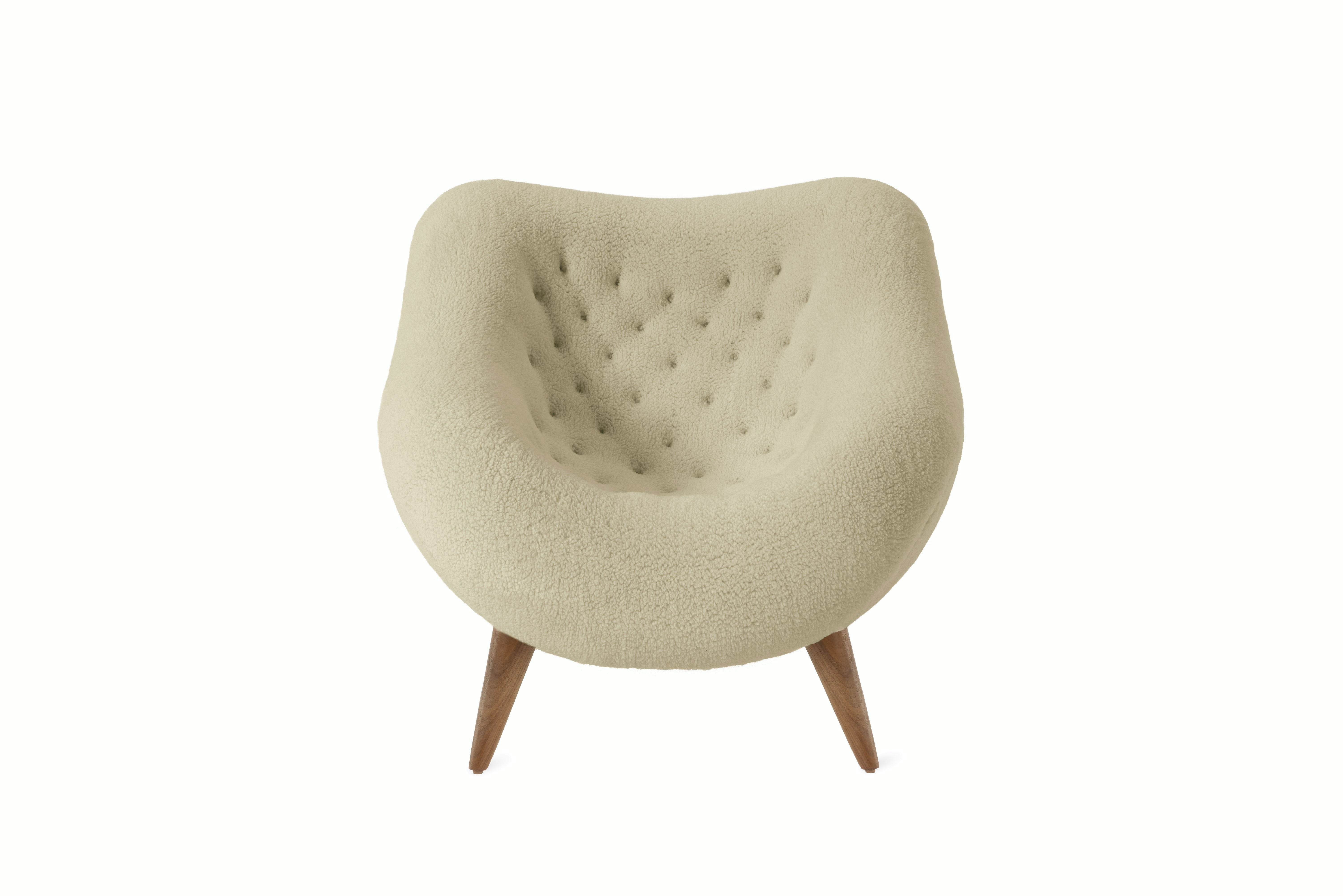 Rohde Easy Chair - Walnut, Pasture, Moonstone