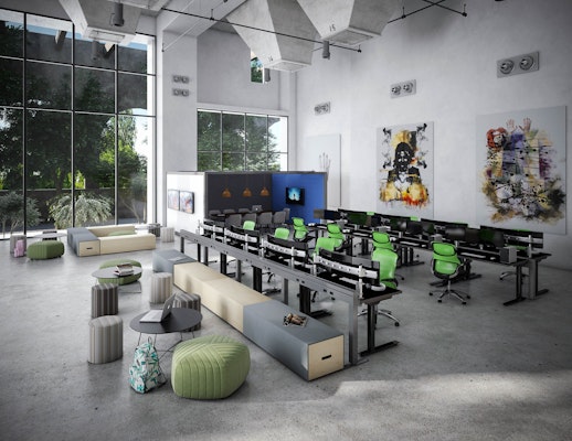 antenna power beam rockwell unscripted steps muuto five pouf rockwell unscripted occasional table k. stand height-adjustable desk rockwell unscripted creative wall sapper multiple monitor beams university education college gaming technology esports