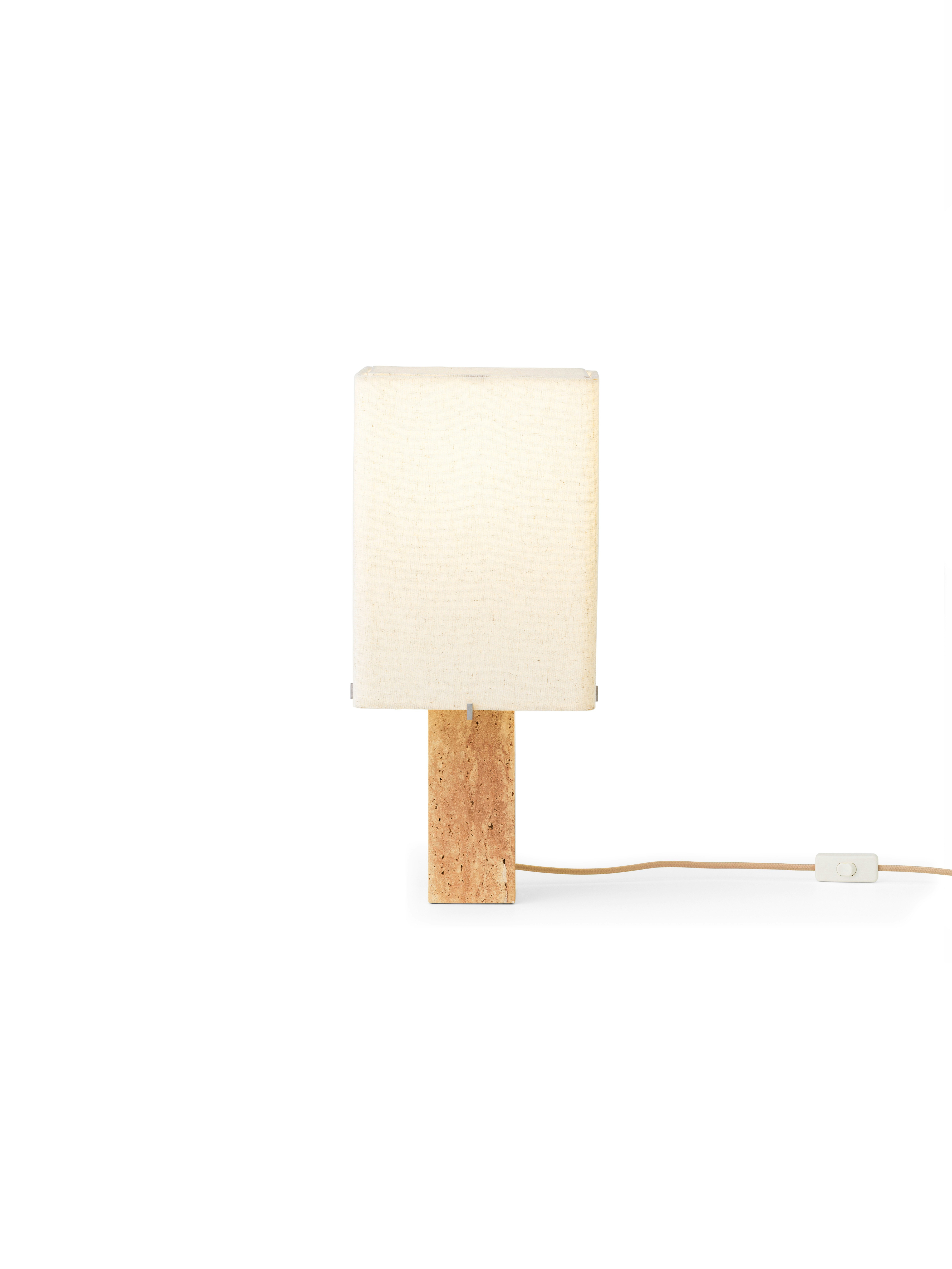 Nonna Travertine Table Lamp