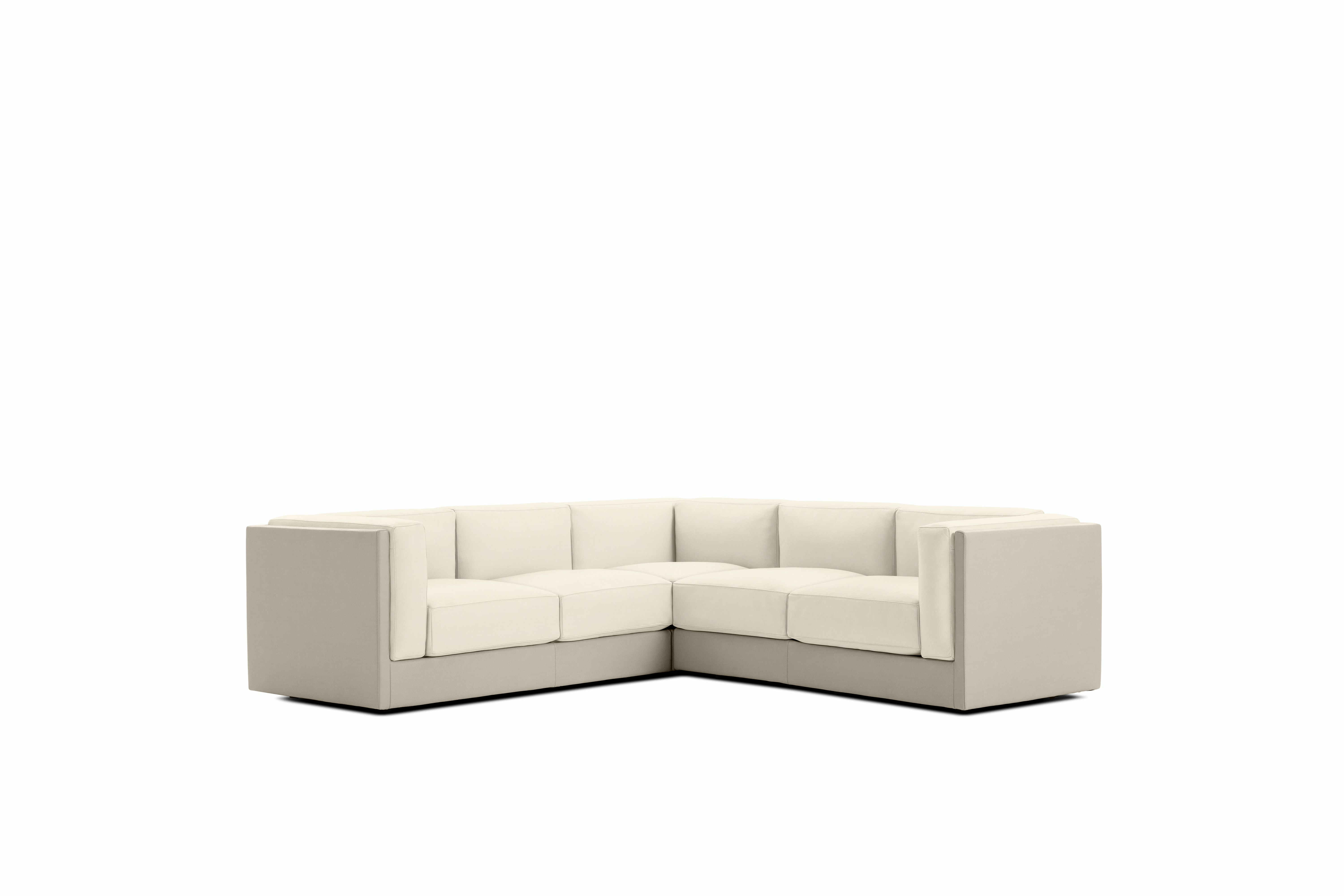 Symme Corner Sectional - Leather Frame,  Prone Leather,  Timbre,  Prone Leather,  Lotus