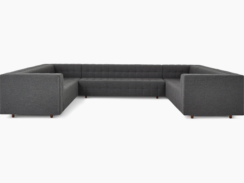 A Rapport sofa in a u-shaped configuration.