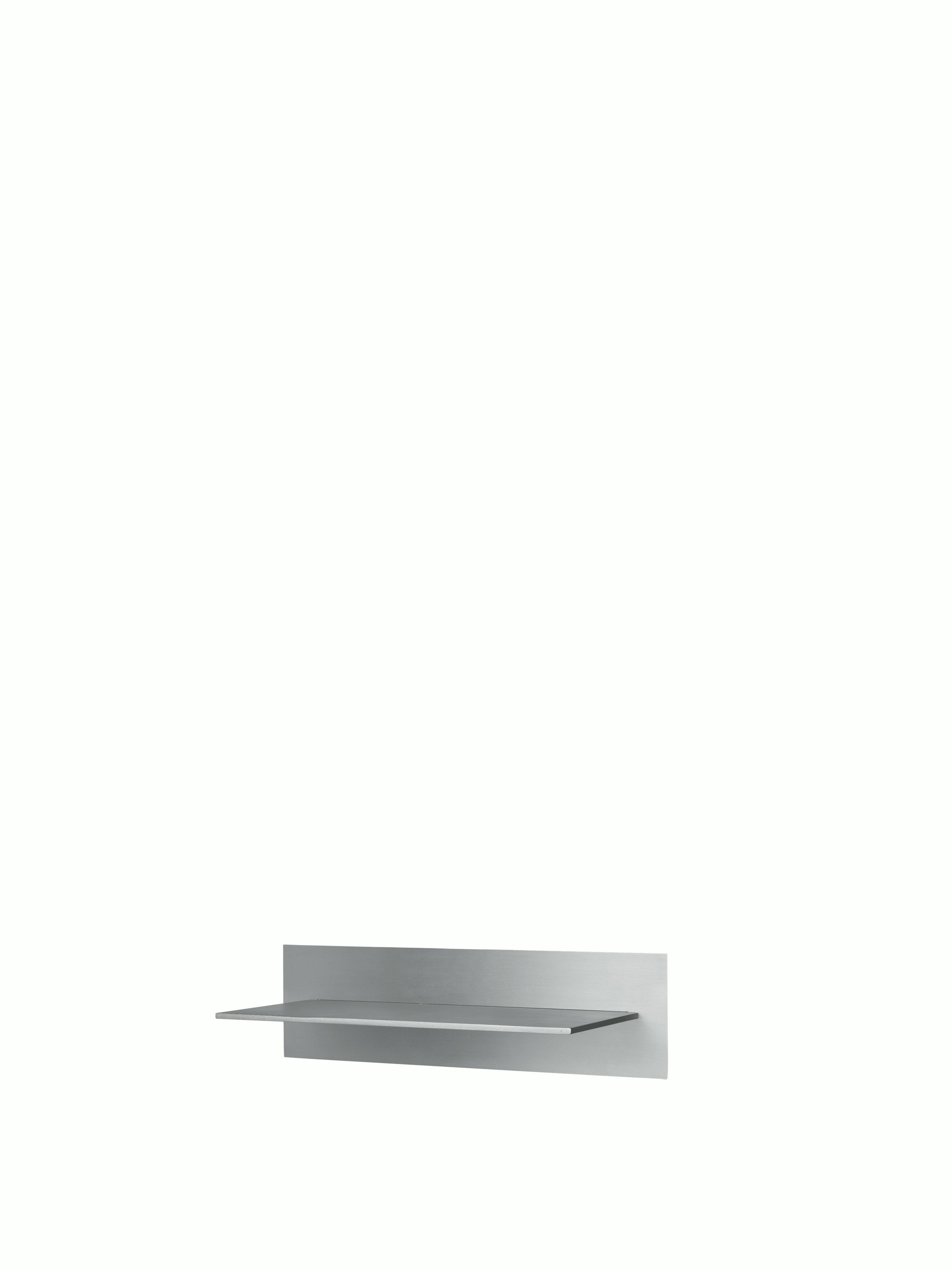 Lager Wall Shelf - Single - 35 - Aluminium
