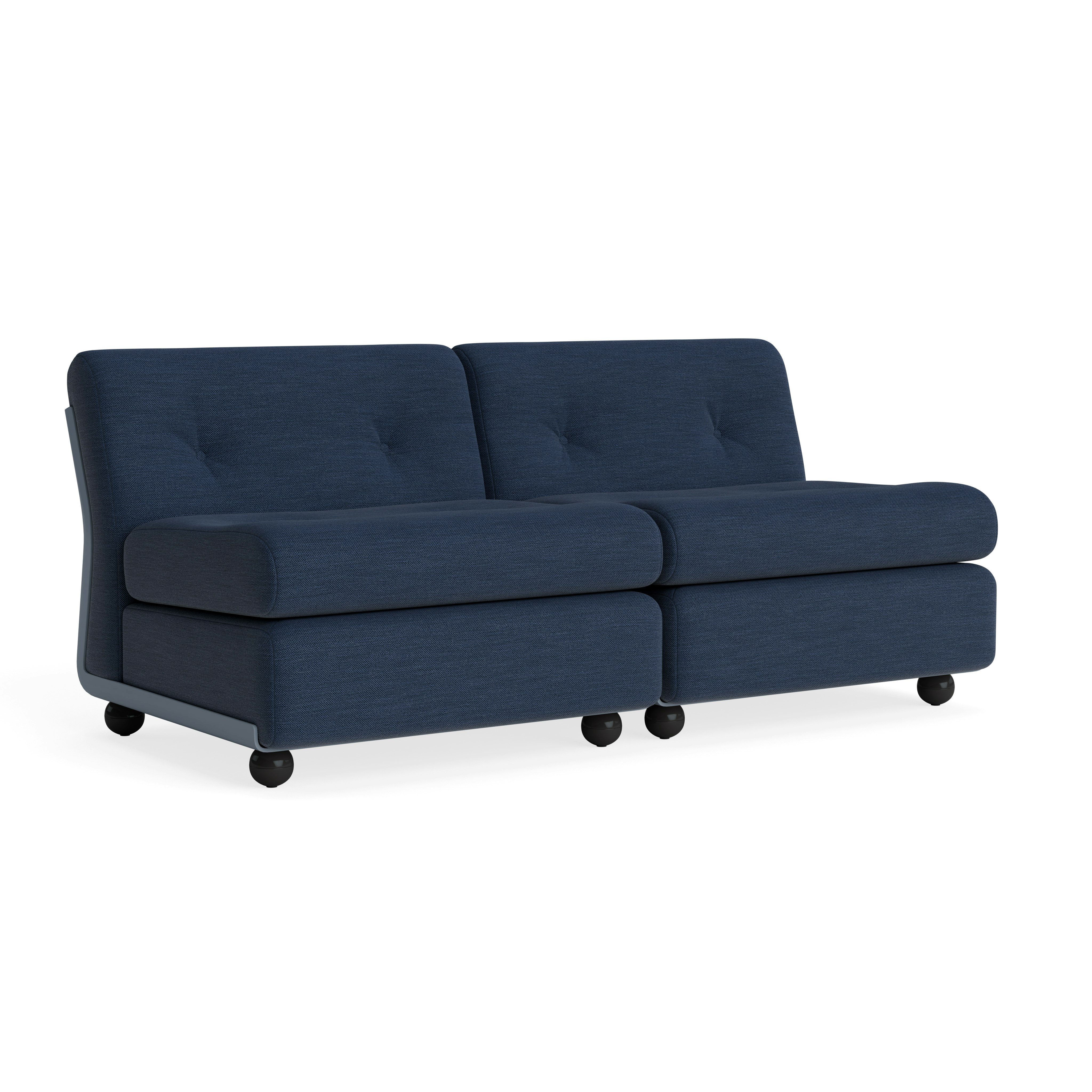 Amanta Sofa - Two Seater, Mode, Society, Frost Blue