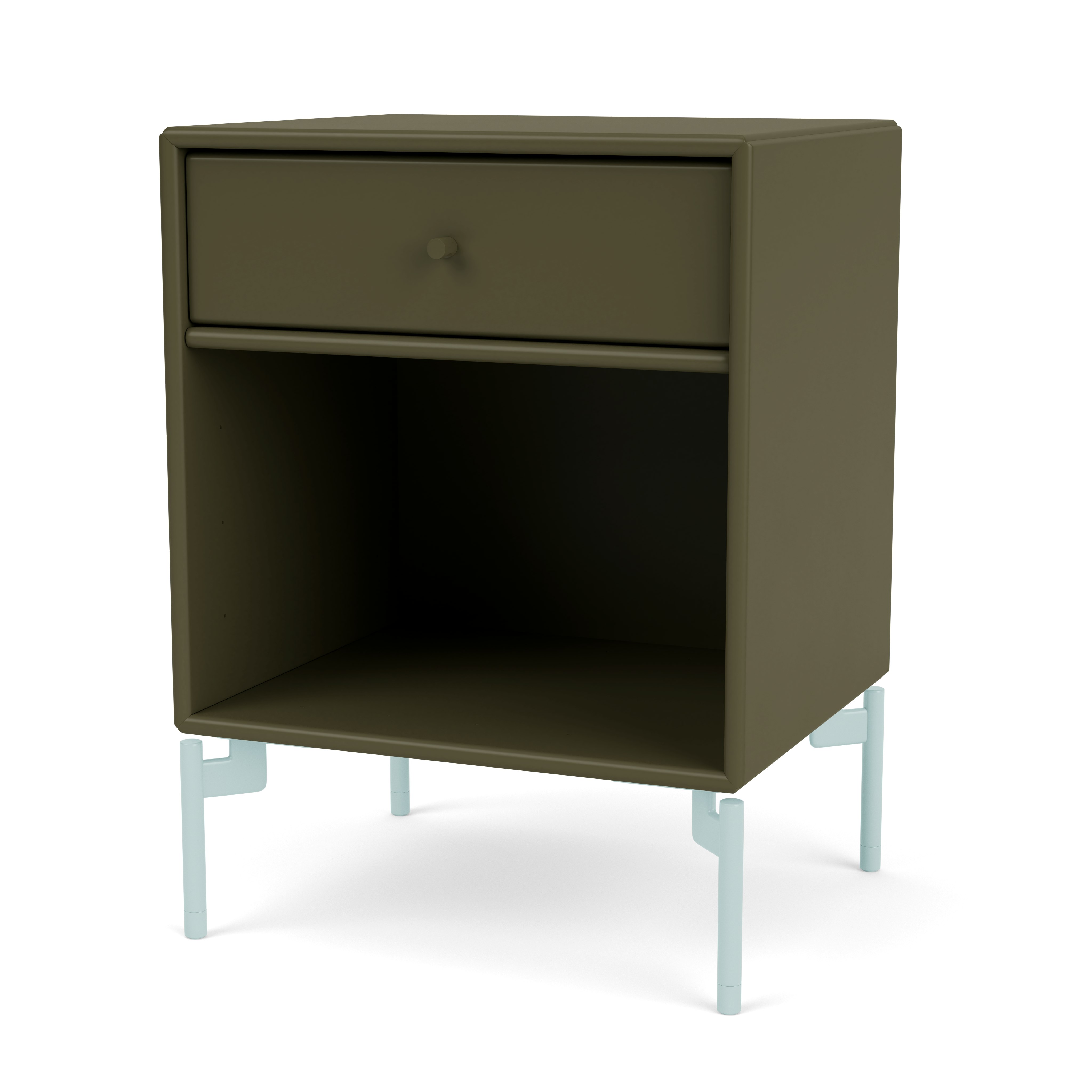 Dream Bedside Table - Oregano, Flint Legs