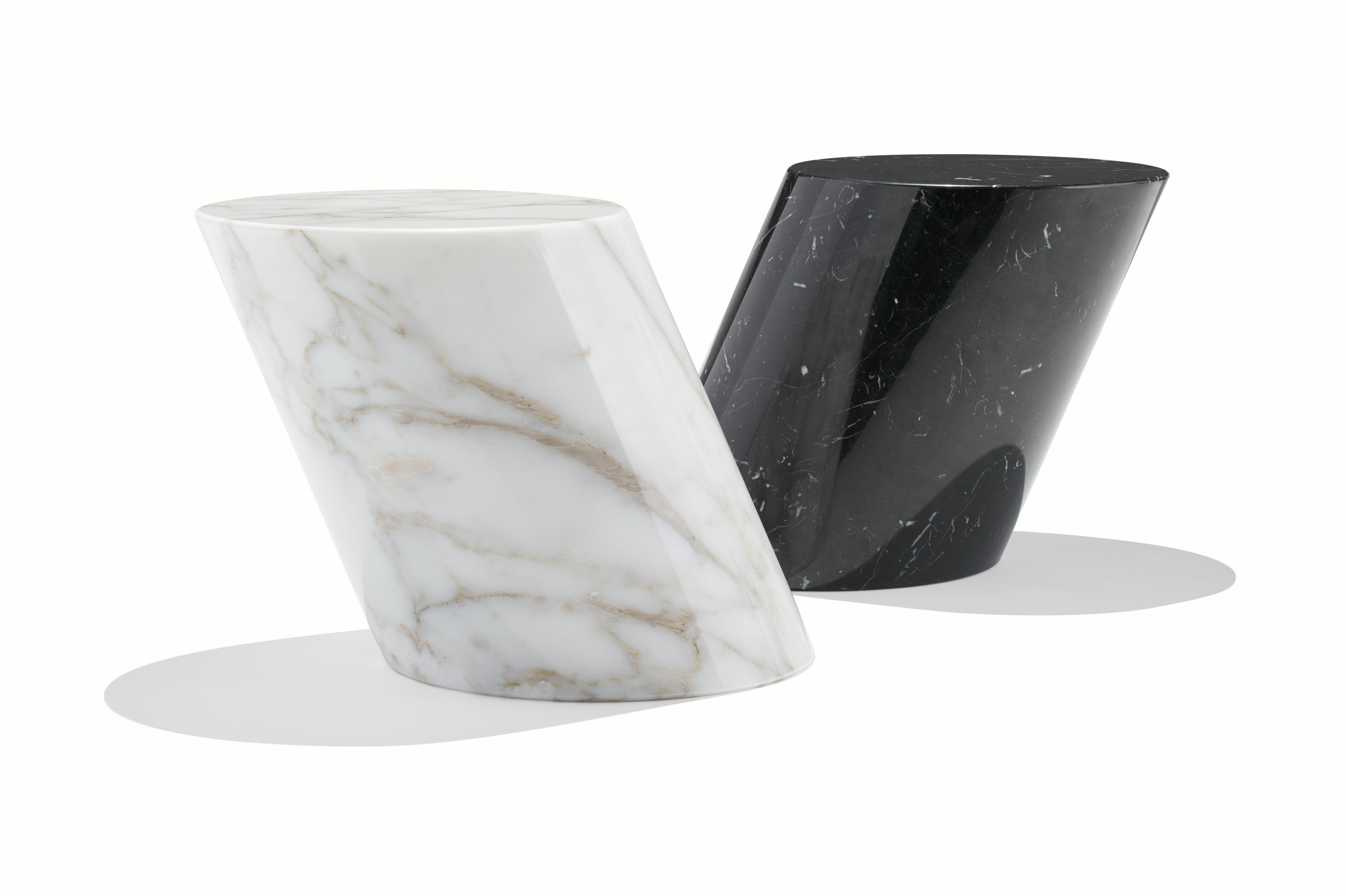 mercer side table marble knollstudio lucia mercer