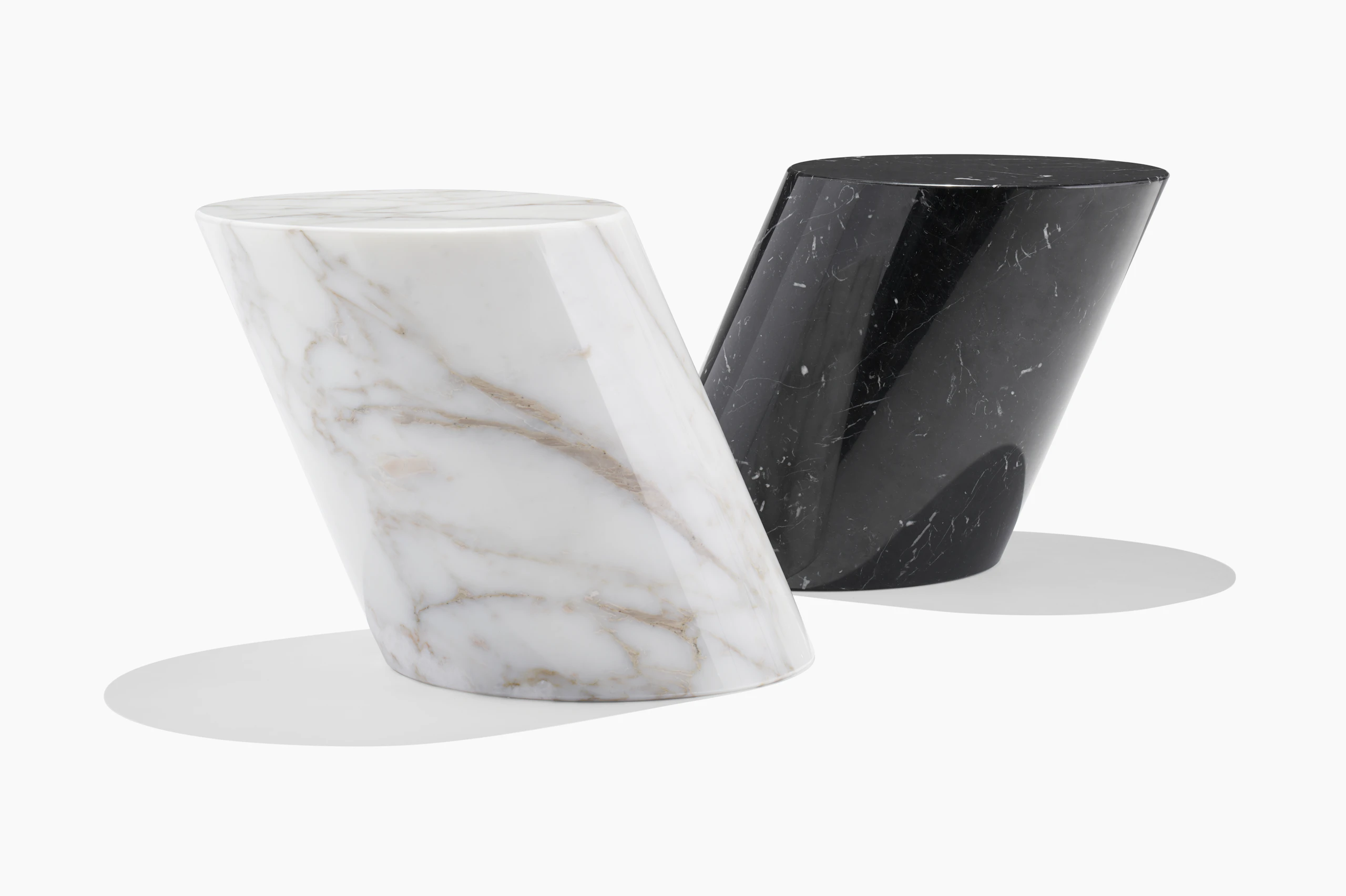 mercer side table marble knollstudio lucia mercer