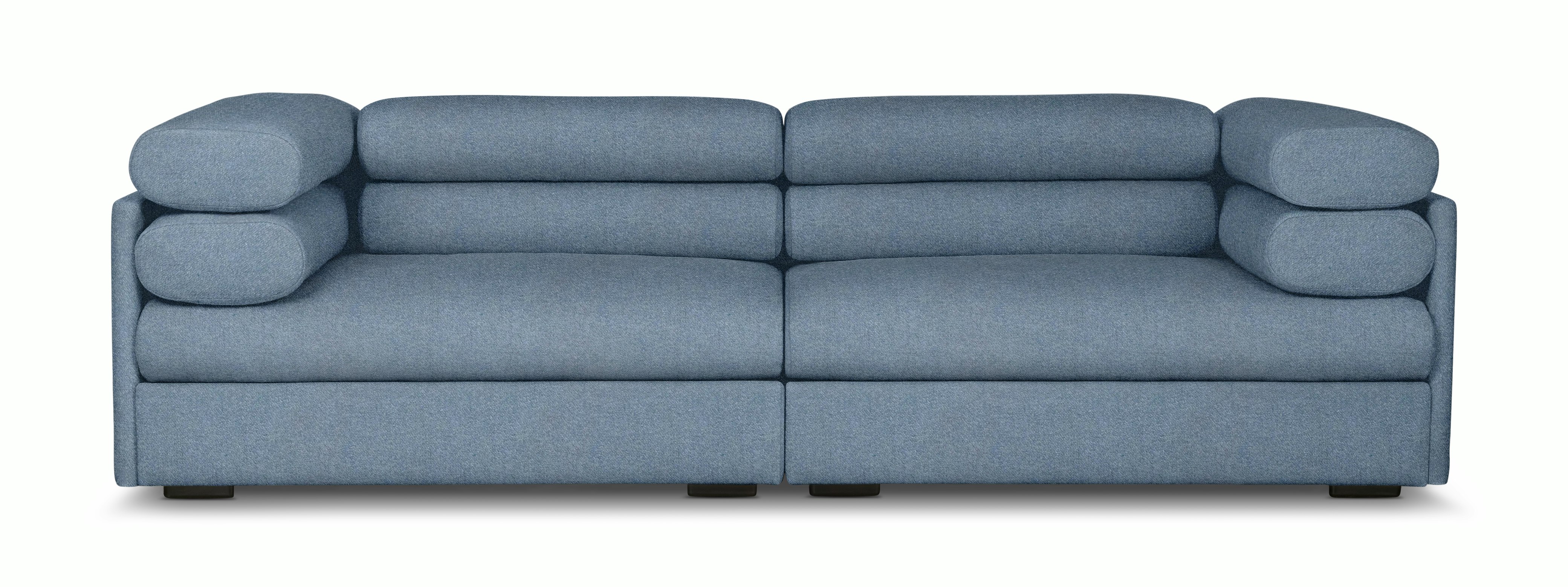 Elogio Sofa - Three Seater,  Spitfire Velvet,  Soft Blue
