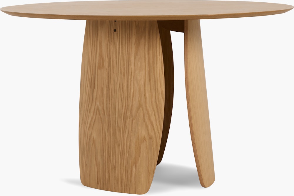 Lorea Dining Table - oak,  round