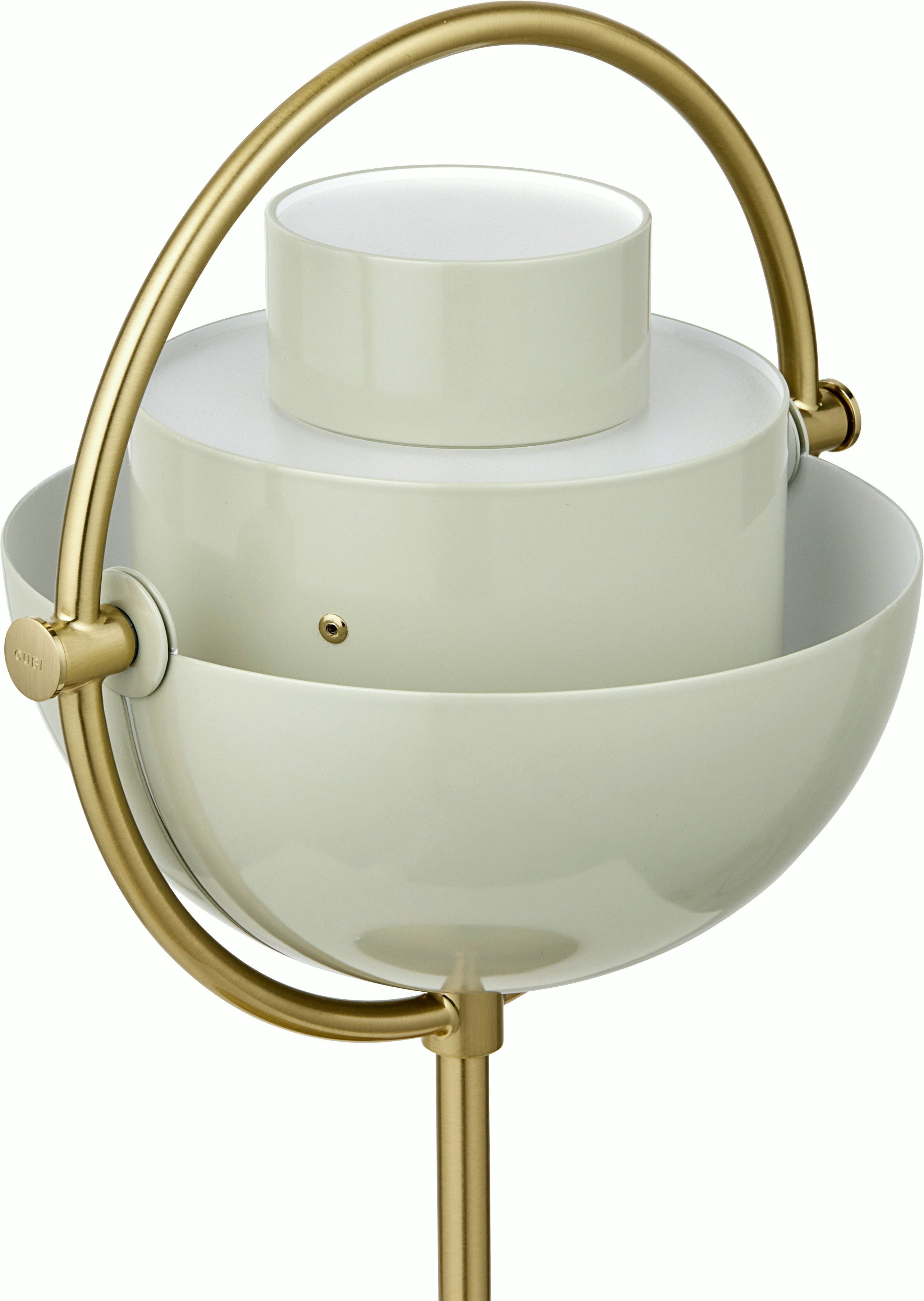 Multi Lite Portable Lamp - Pastel Gray, Brass