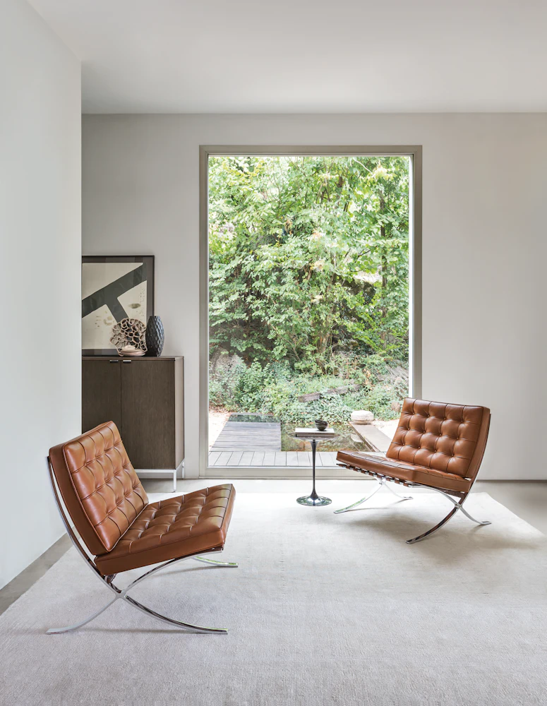 Barcelona Chair, Fabric | Knoll Barcelona Chair, Fabric | Knoll