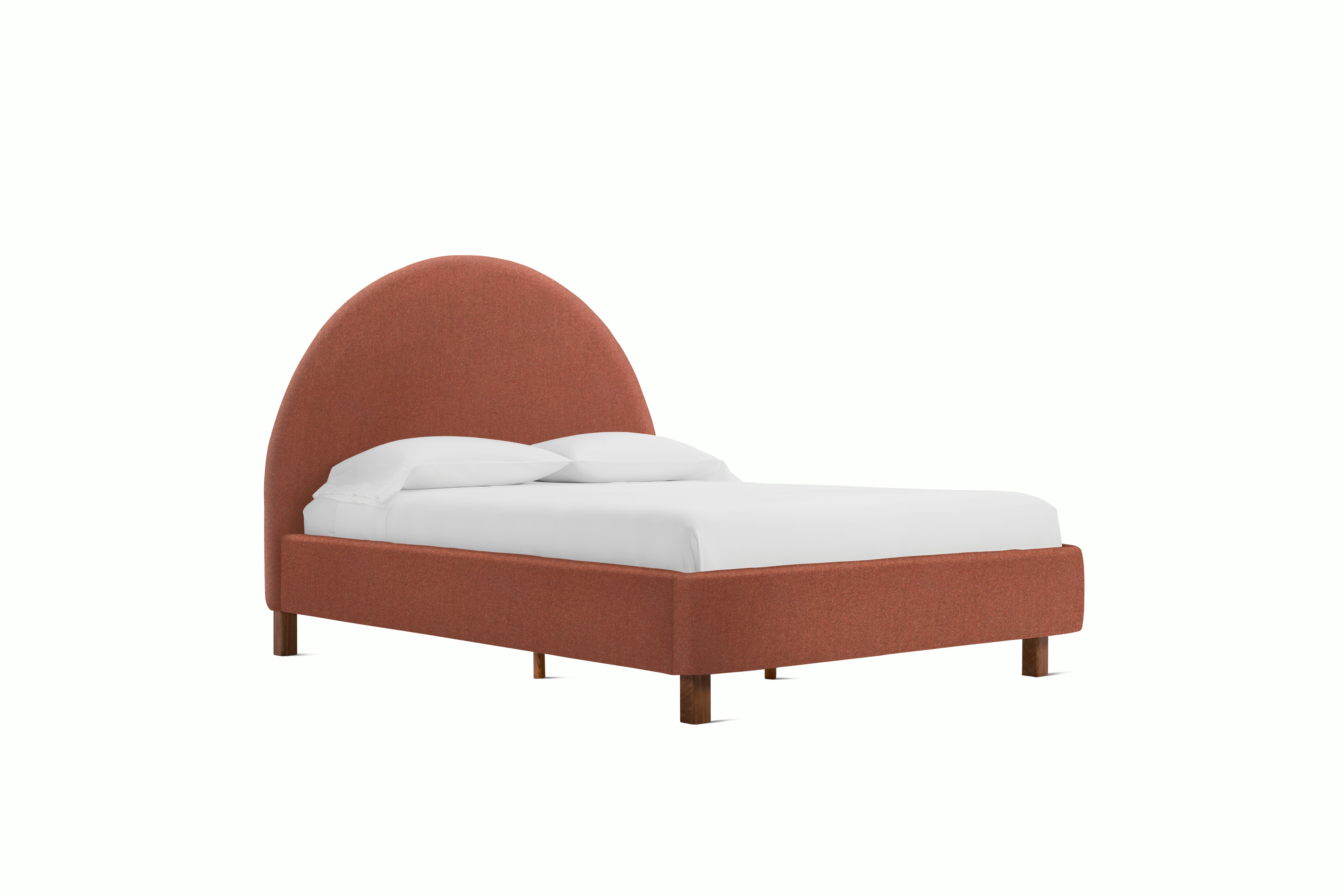 A Demi Bed in Clayware viewed from the angle