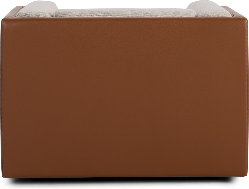 Symme Armchair - Leather Frame