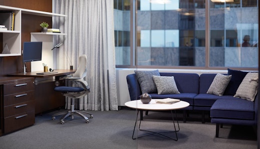 reff profiles private office Generation by knoll occasional coffee table rockwell unscripted modular lounge