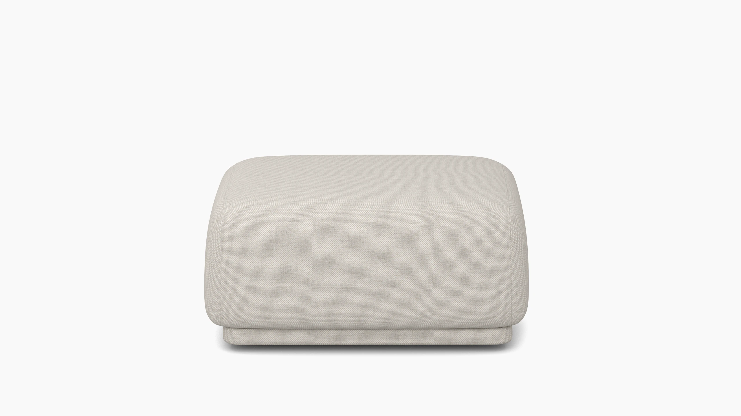 A Meris Ottoman in Clavicle viewed from the front.