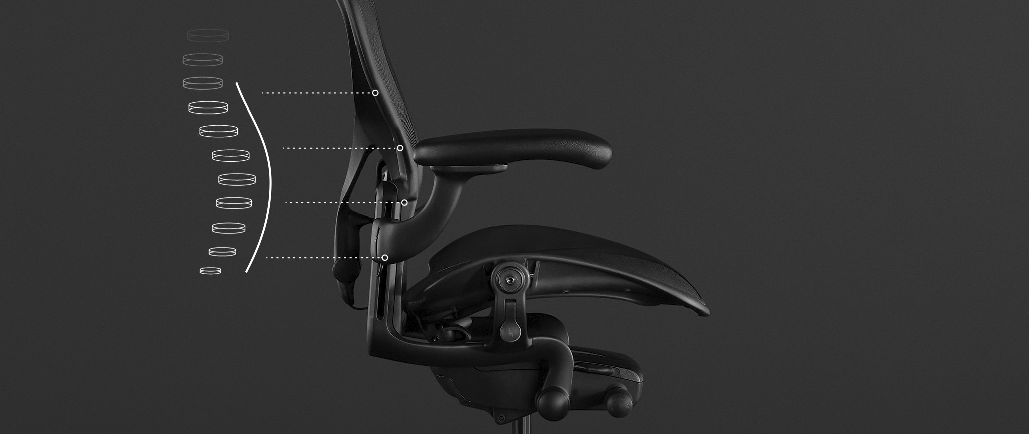 Aeron Gaming PosturFit Still