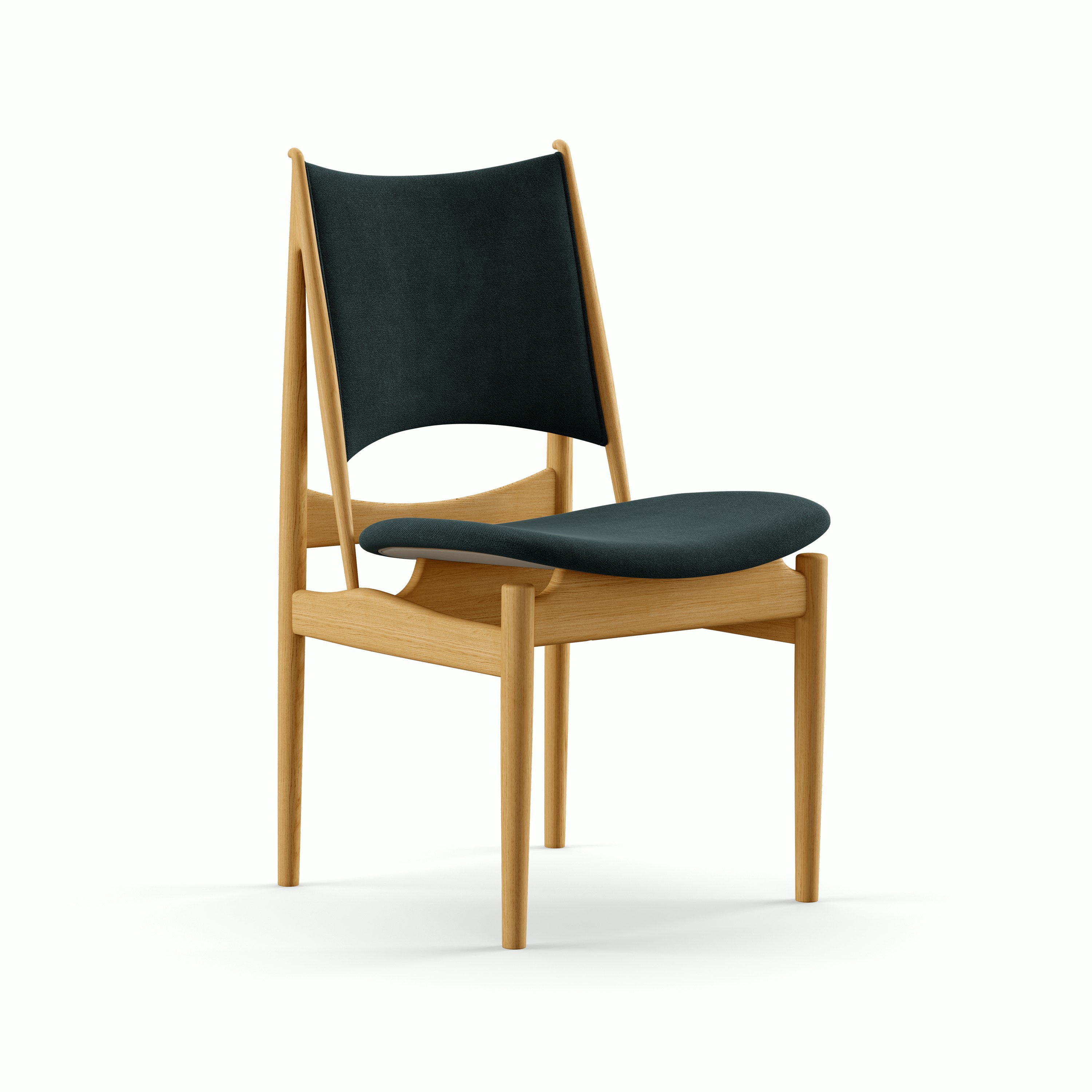 Egyptian Chair - Oiled Oak, Vidar, 182 Graphite
