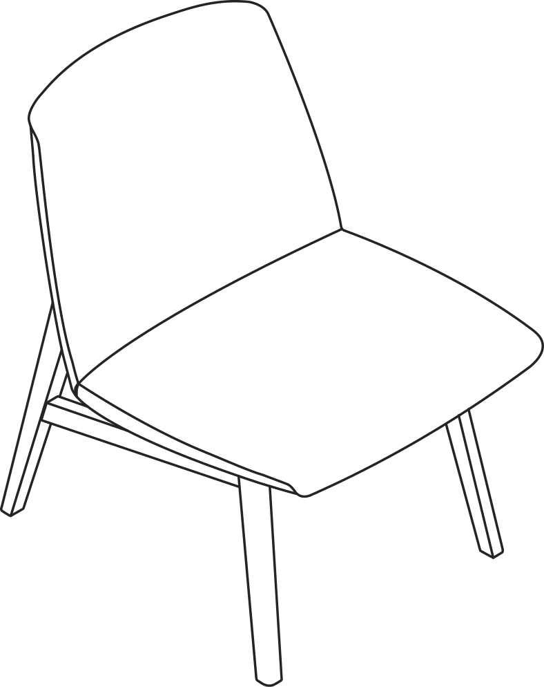 Clamshell Lounge Chair, Geiger | MillerKnoll