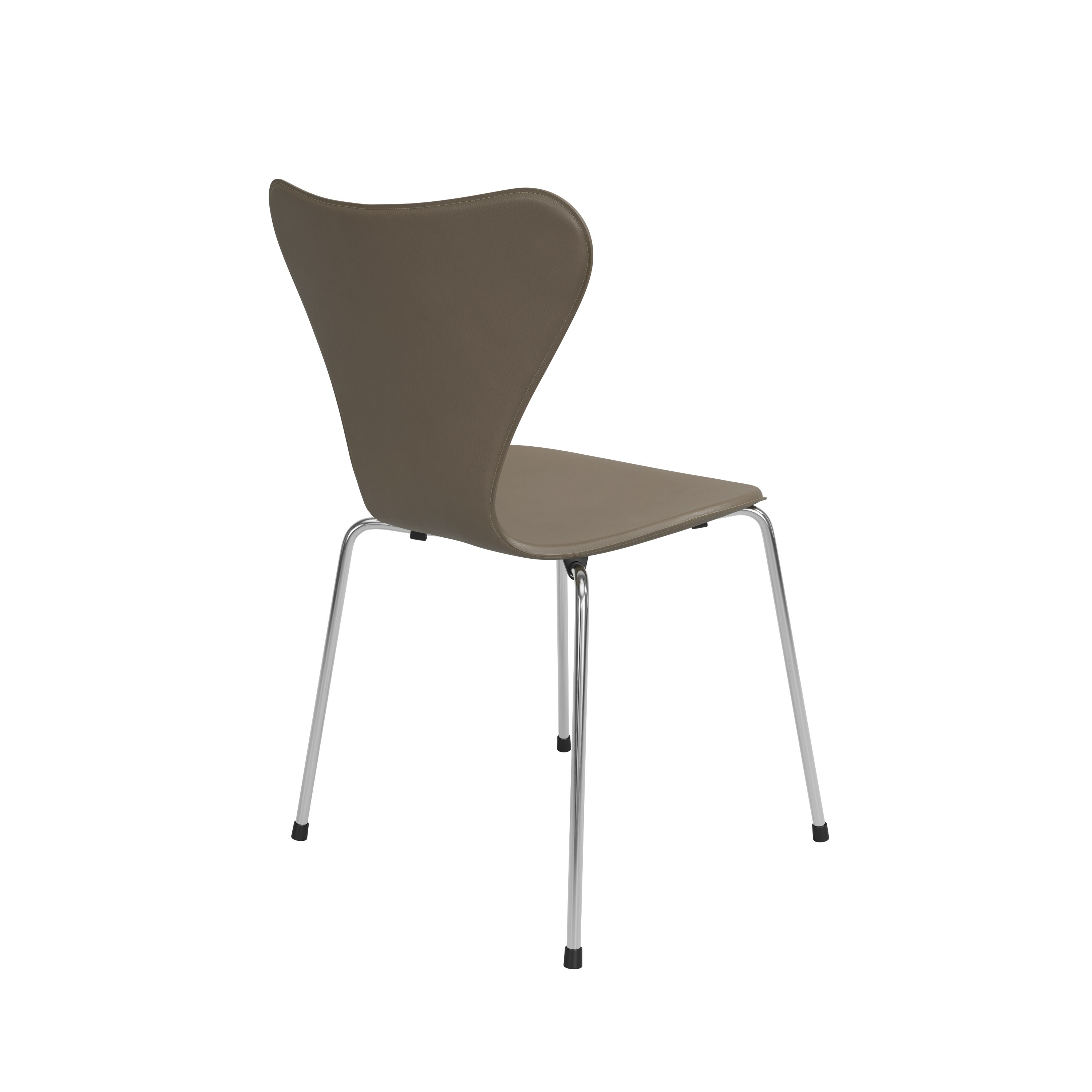 Series 7 Tailored Chair - Slate Grey, Chromed Steel