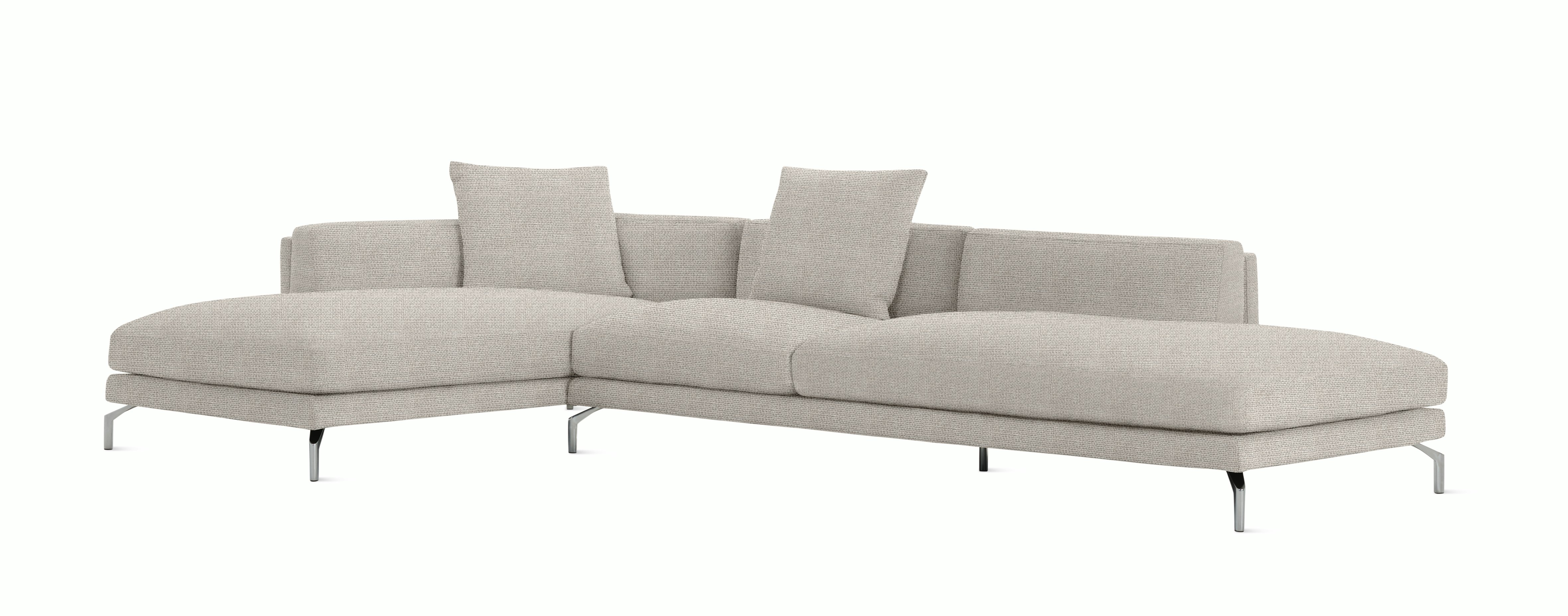 Como Open Sectional - Left Facing