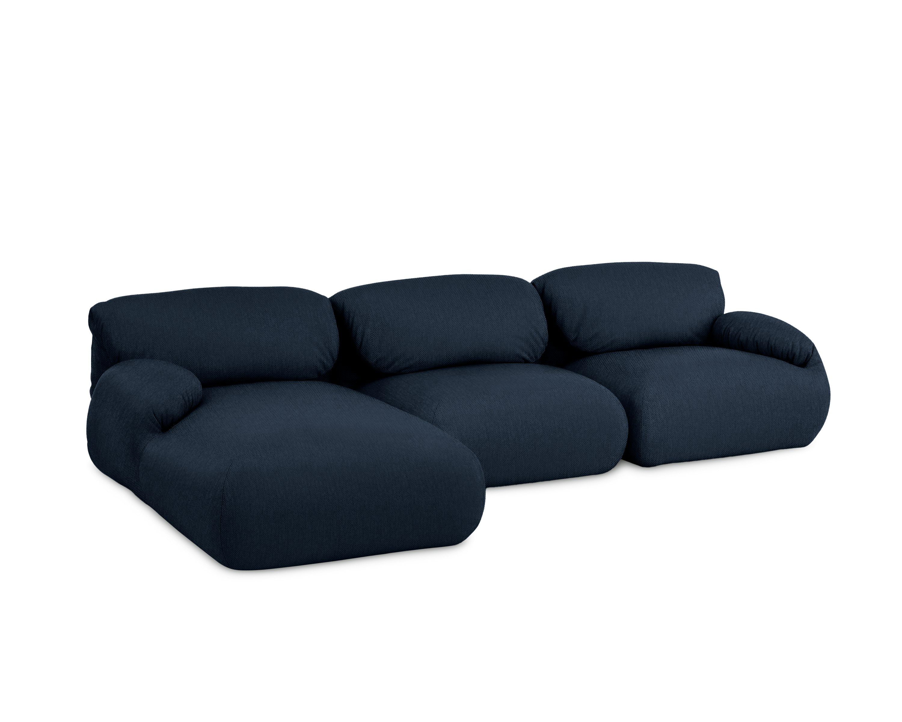 Luva Modular 3 Seat Sectional - Left,  Mode,  Society