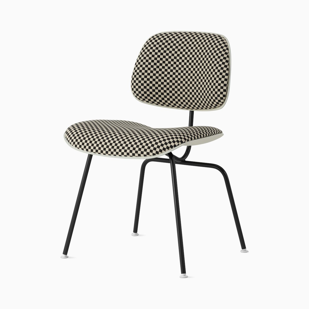Eames Molded Plastic Dining Chair (EC-127) Eames Molded Plastic Dining Chair (EC-127), Upholstered