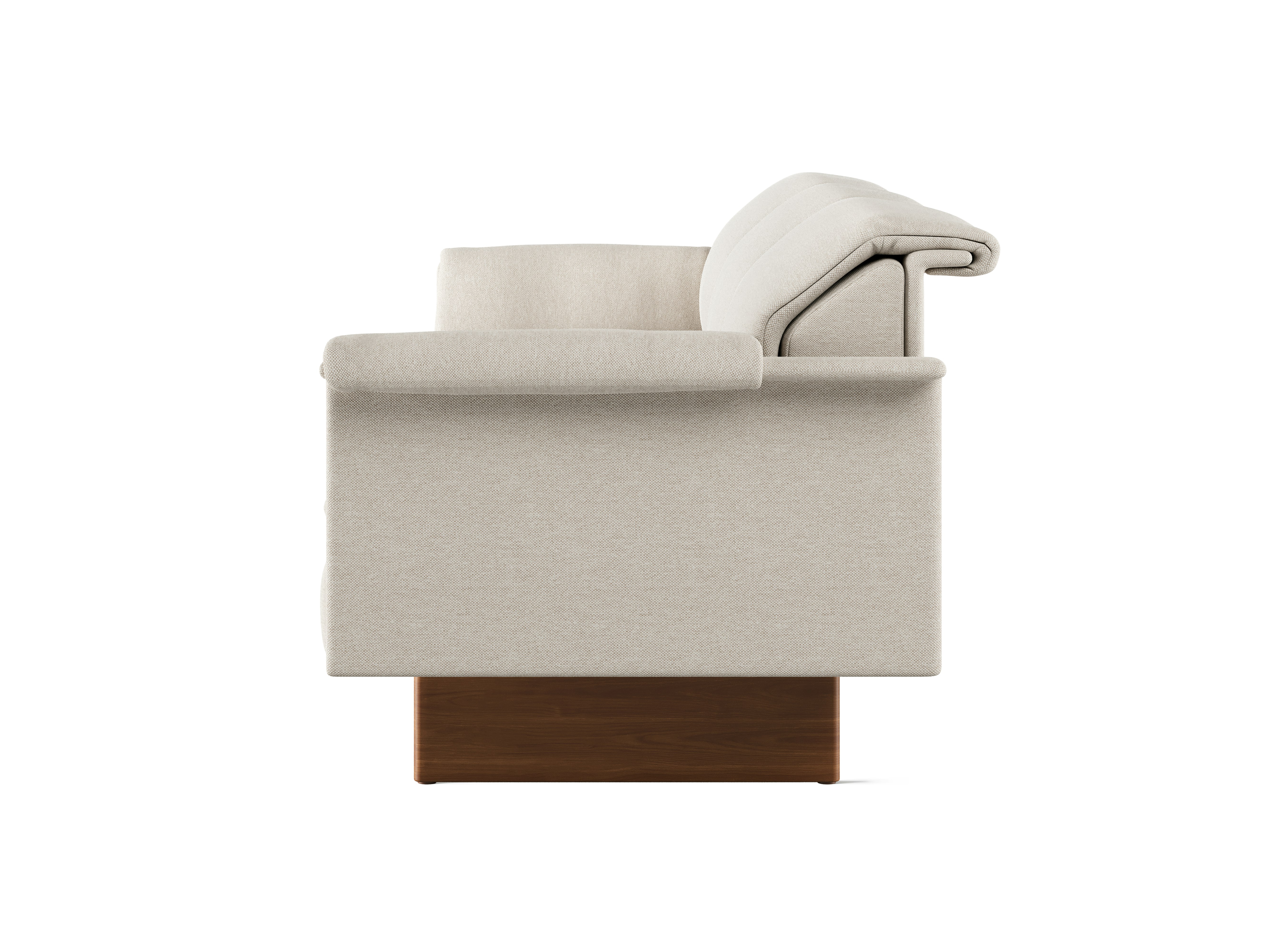 Mantle Sofa - Mode,  Clavicle,  Walnut