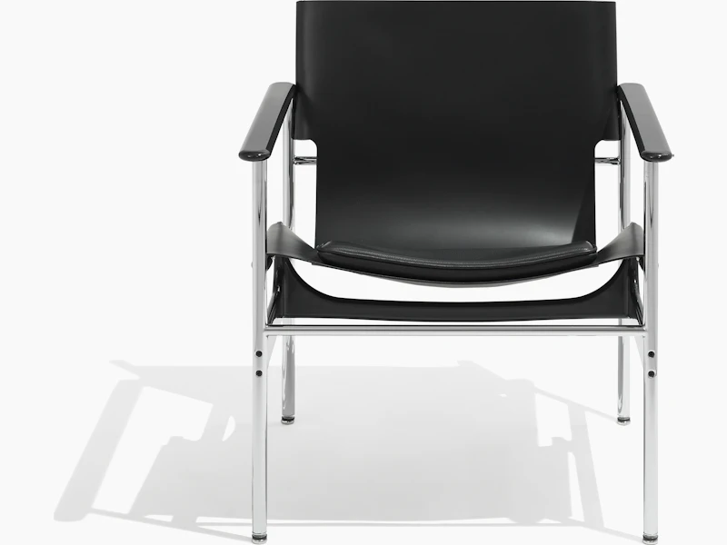 Knoll Leather Pollock Sling Chair