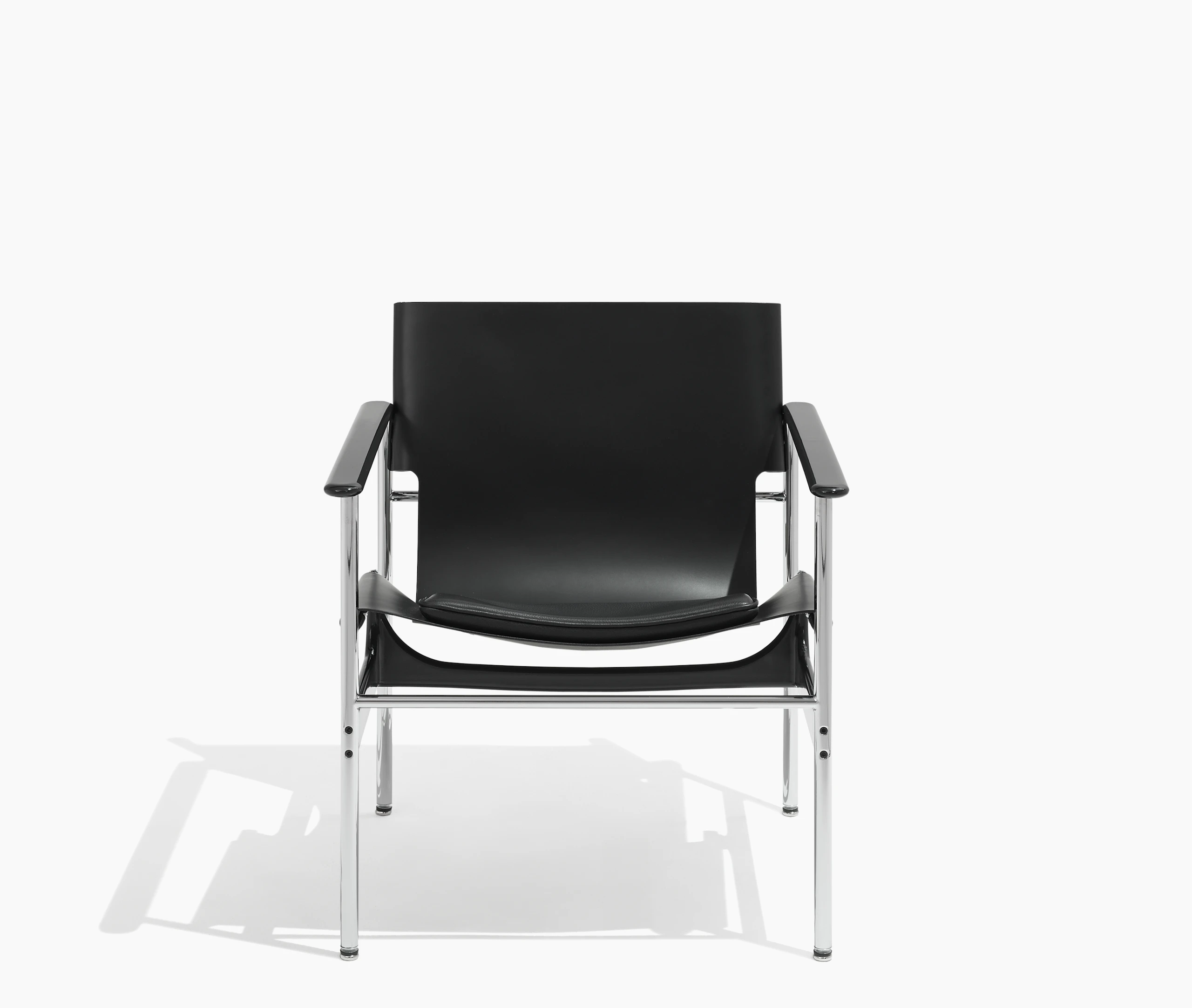 Knoll Leather Pollock Sling Chair