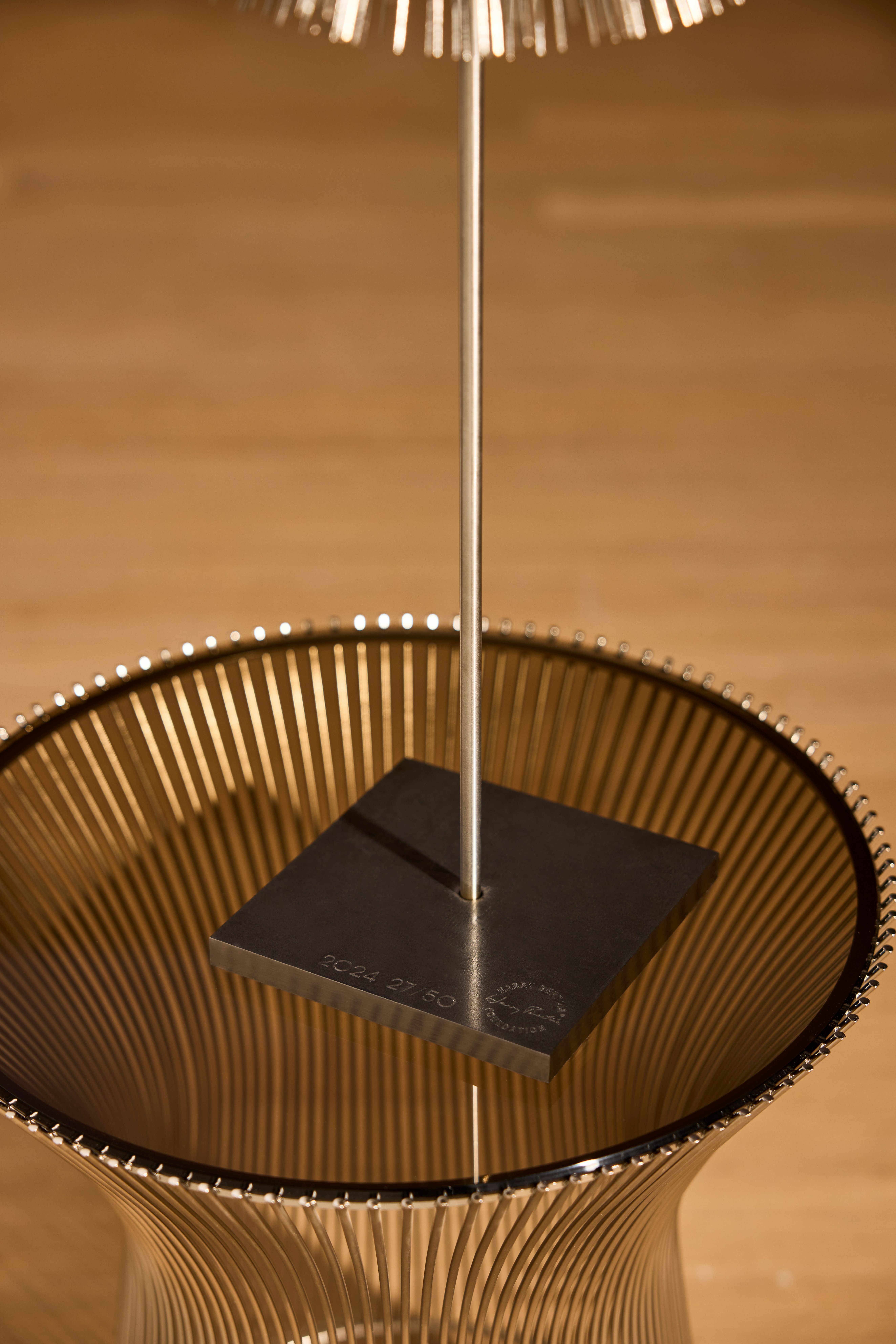 Bertoia Dandelion sculpture