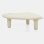 Isola Coffee Table - High Gloss Antique White