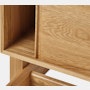 Land Storage, Console, Oak, Door Track