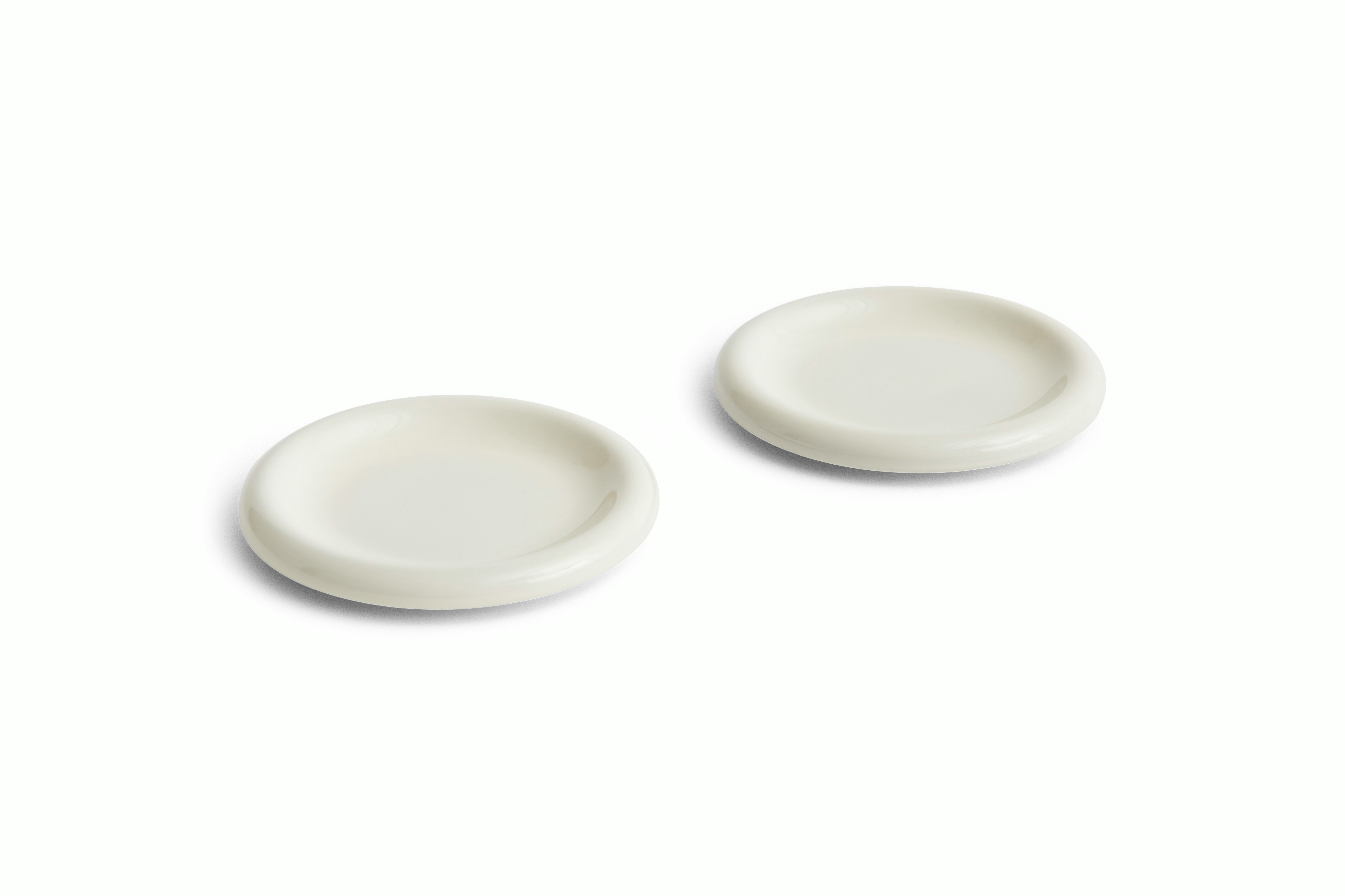 Barro Plate - Set of 2 - Small Off White