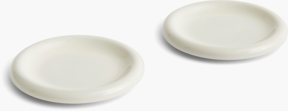Barro Plate - Set of 2 - Small Off White