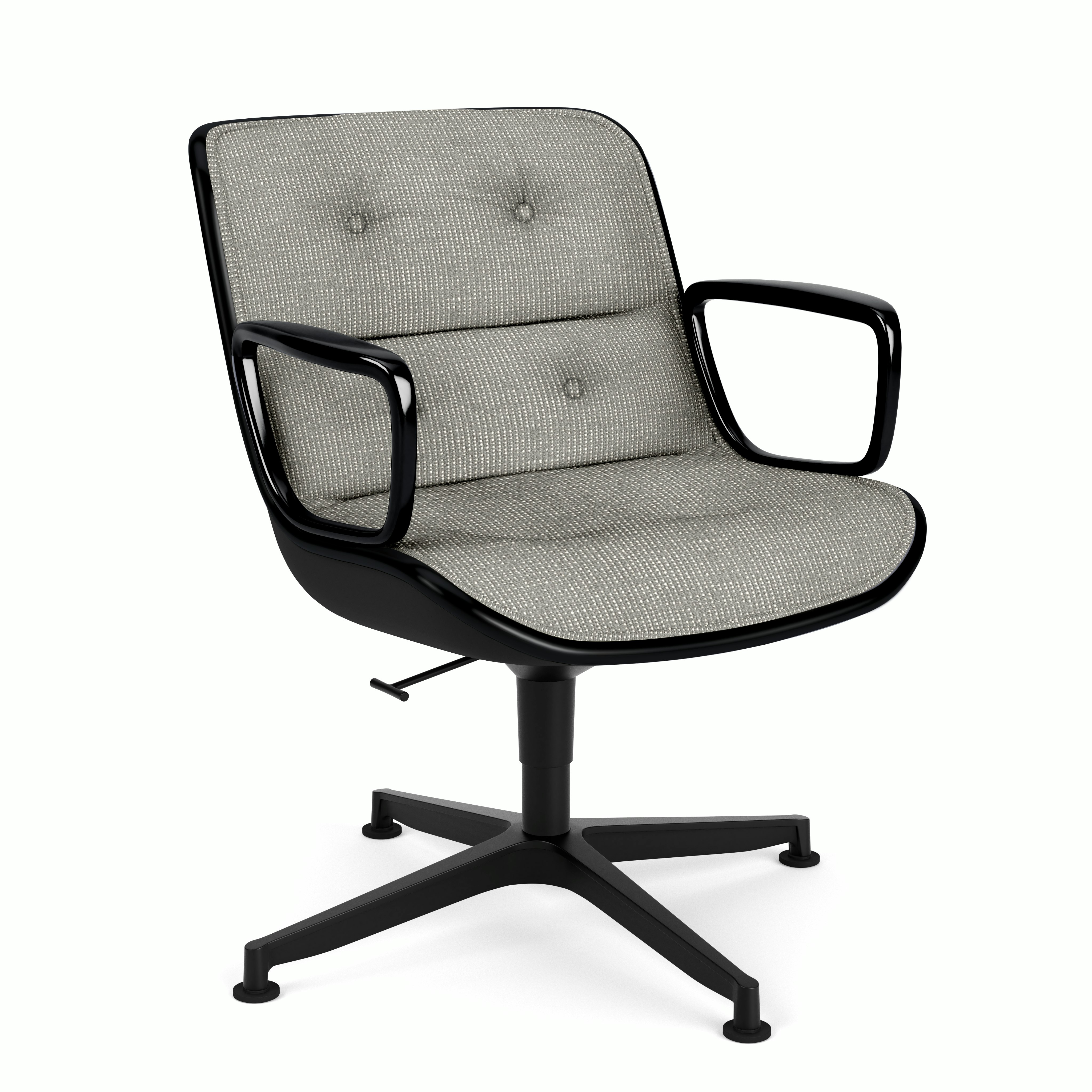 Pollock Executive Armchair - 4 Star,  Black,  Prestini,  Gray and White