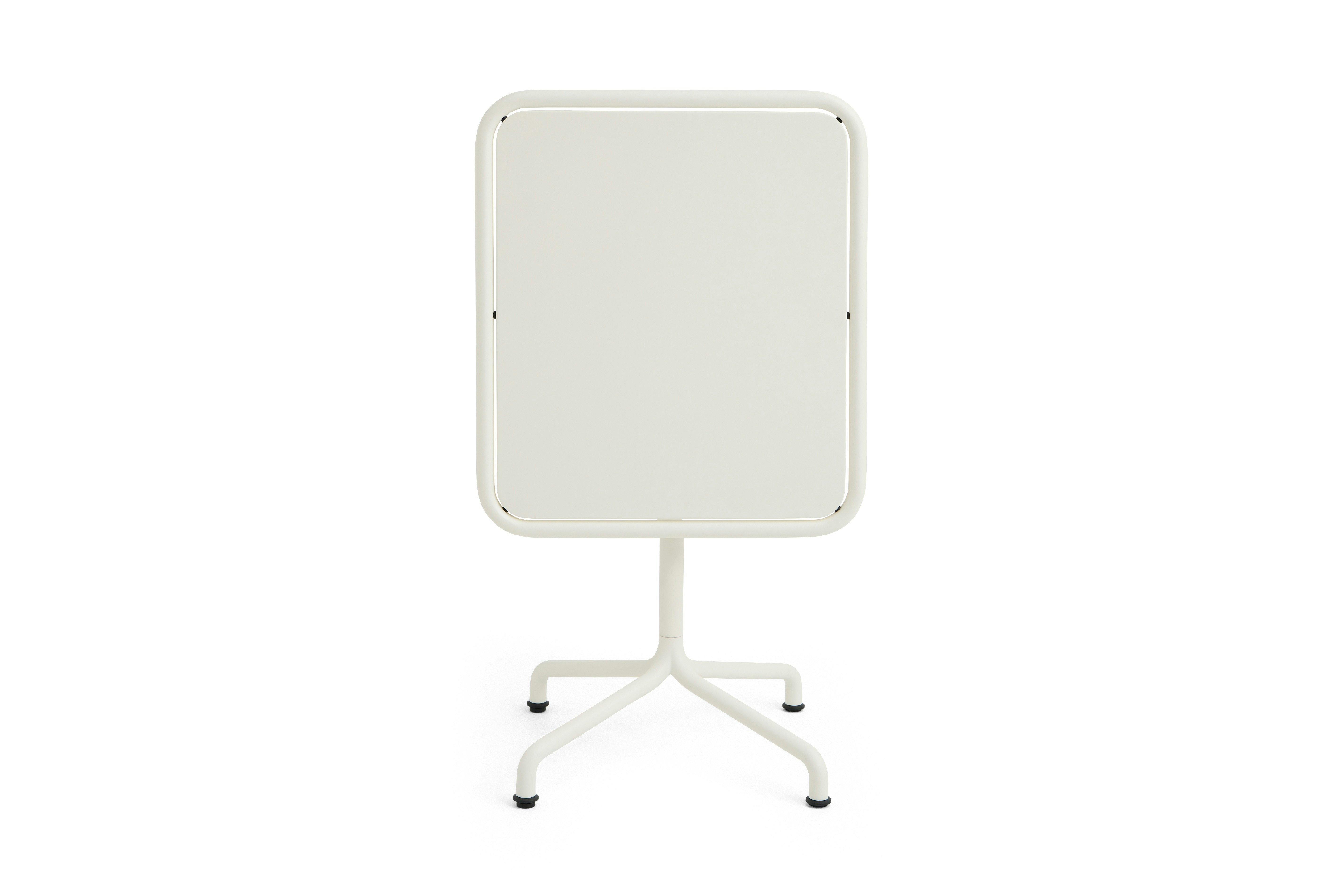 Deville Table - 23.6 x 27.5, Cream White