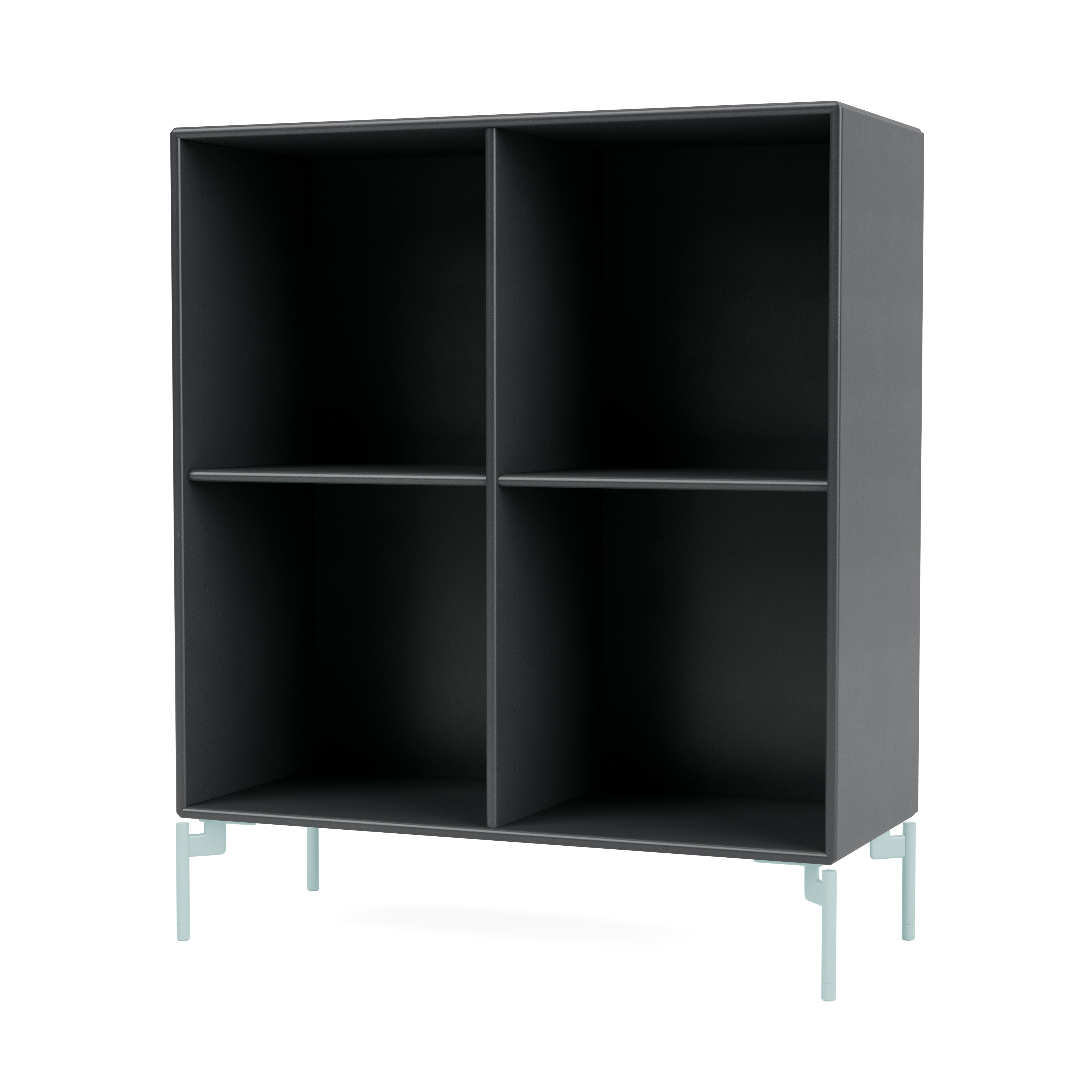 Show Bookcase - Coal, flintwith Flinth Legs