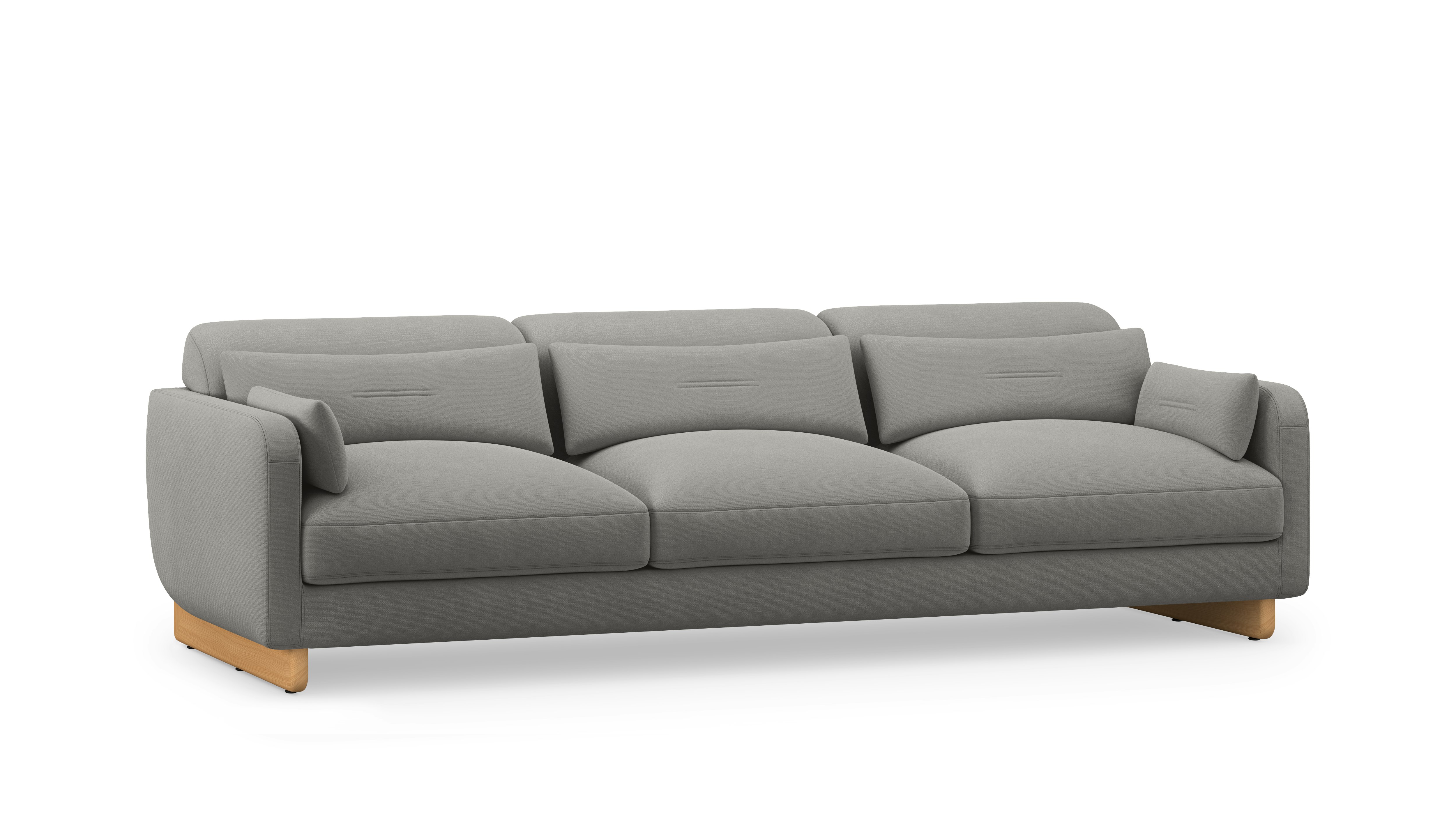 Contra Sofa - 99 Inch, Robusta, Stone, Oak