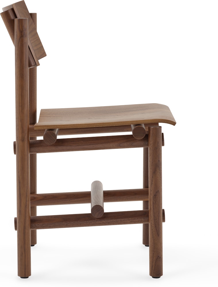 Muecke Side Chair - walnut
