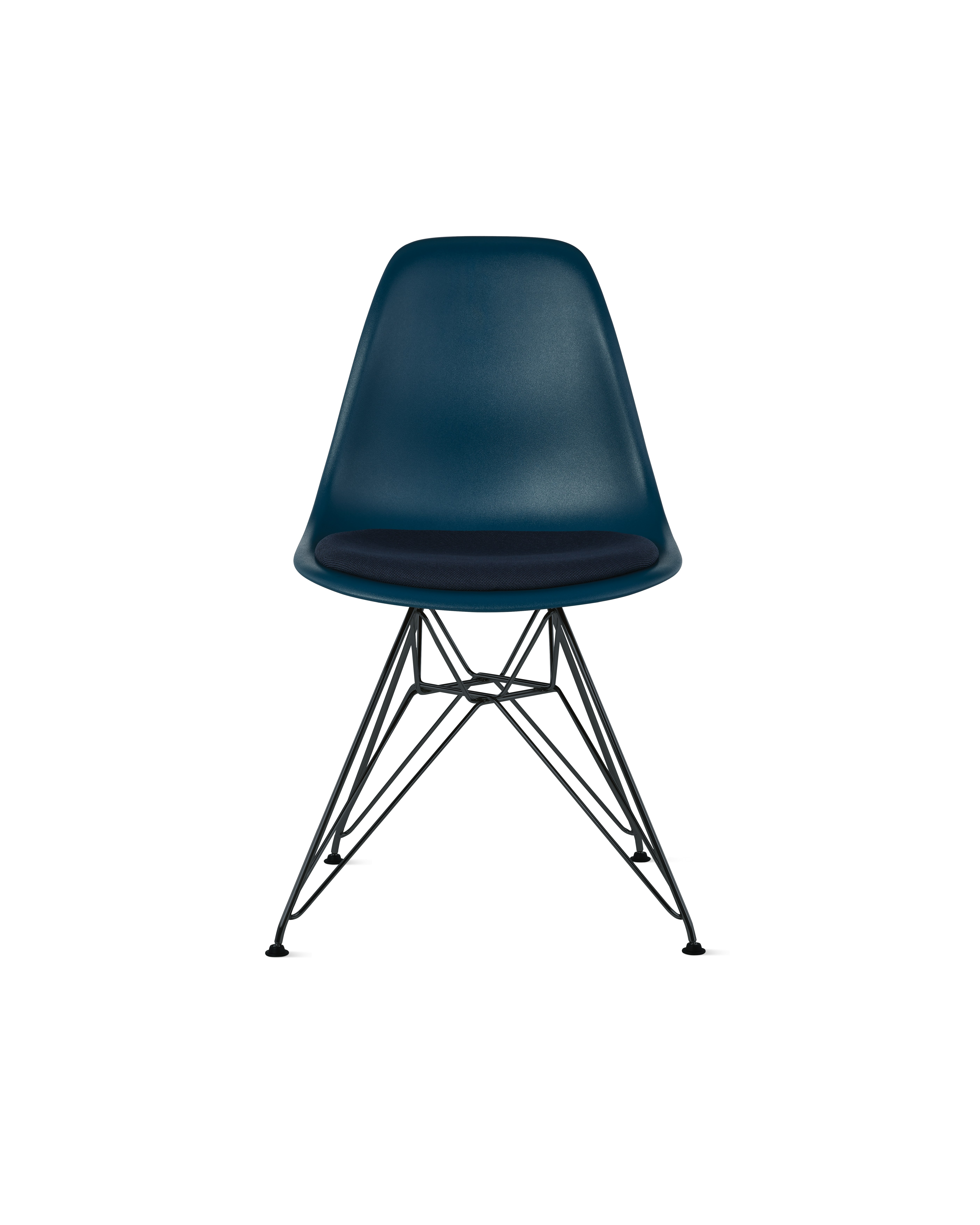 Eames Molded Plastic Side Chair with Seat Pad – Herman Miller Store