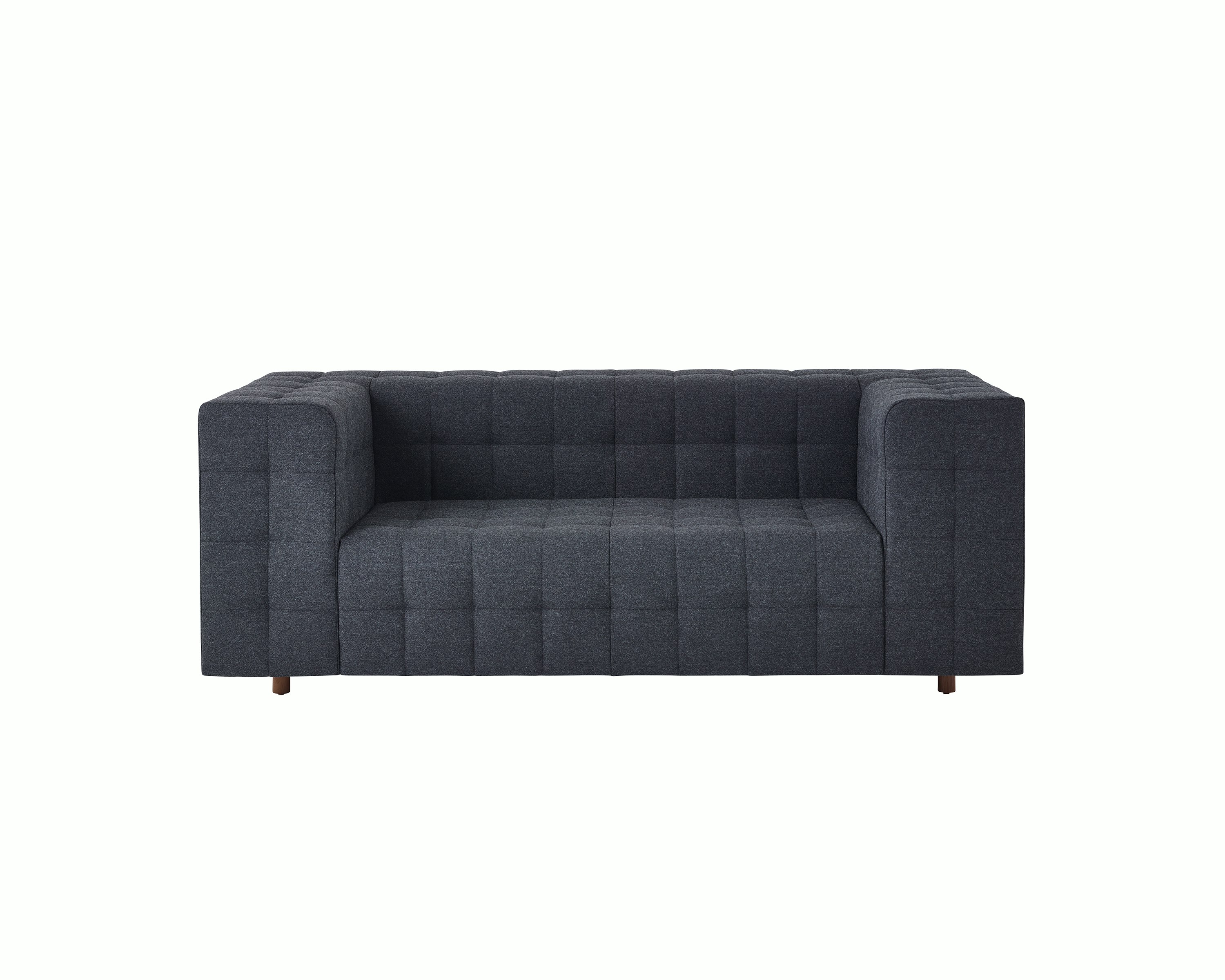 Rapport Sette with walnut legs.