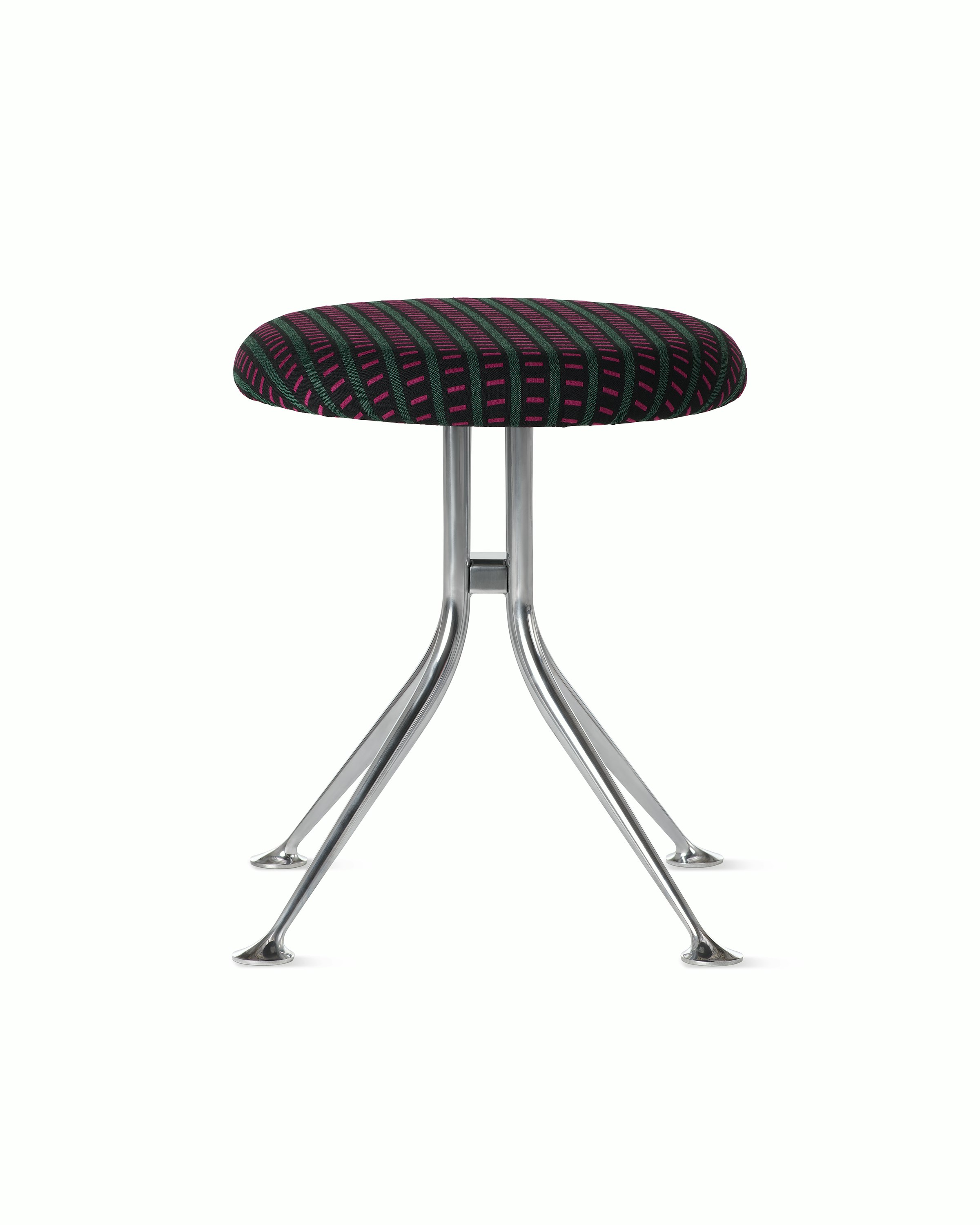 A front view of a single Girard Stool.