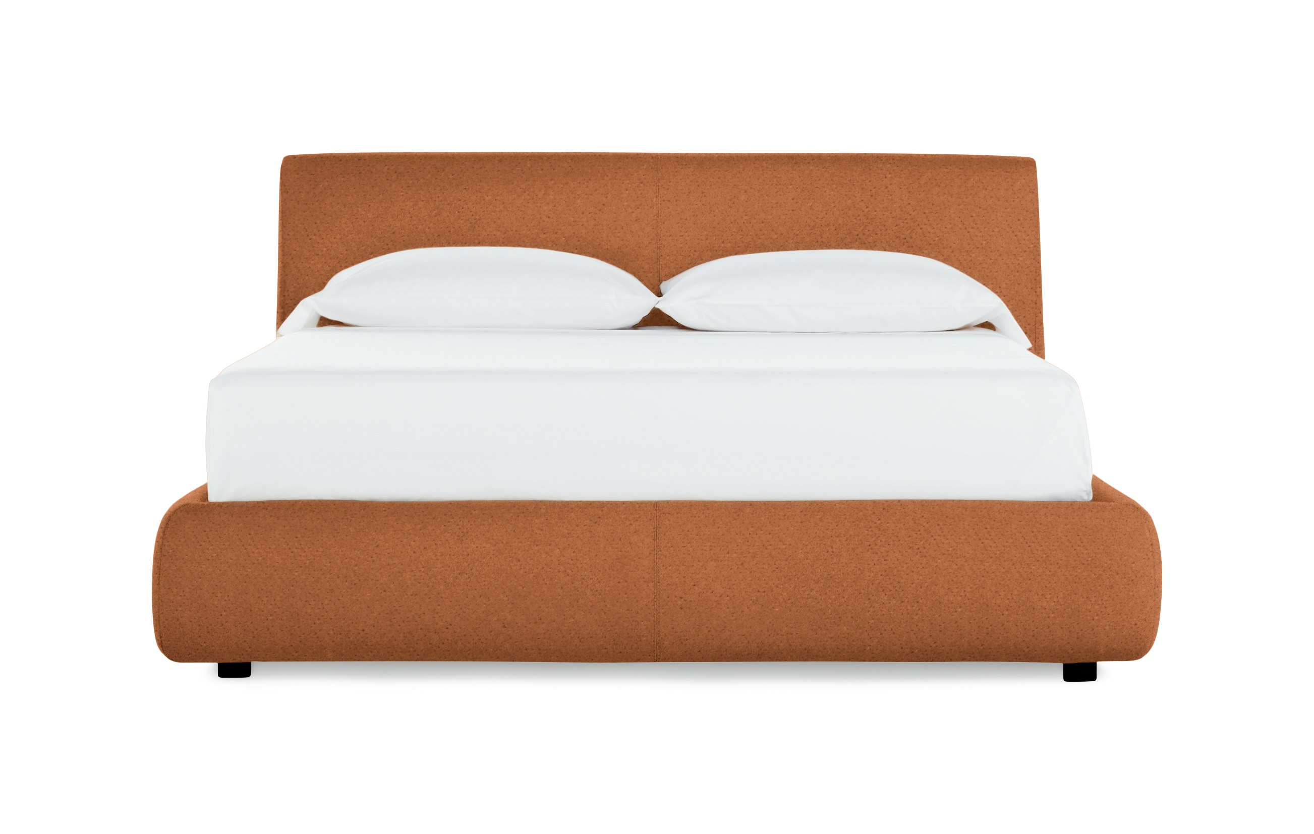 Nest Storage Bed - Queen, Crypton Sintra Velvet, Clay