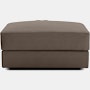 Symme Ottoman - Medium,  Fabric Frame,  Pebble Weave,  Bark,  Pebble Weave,  Bark