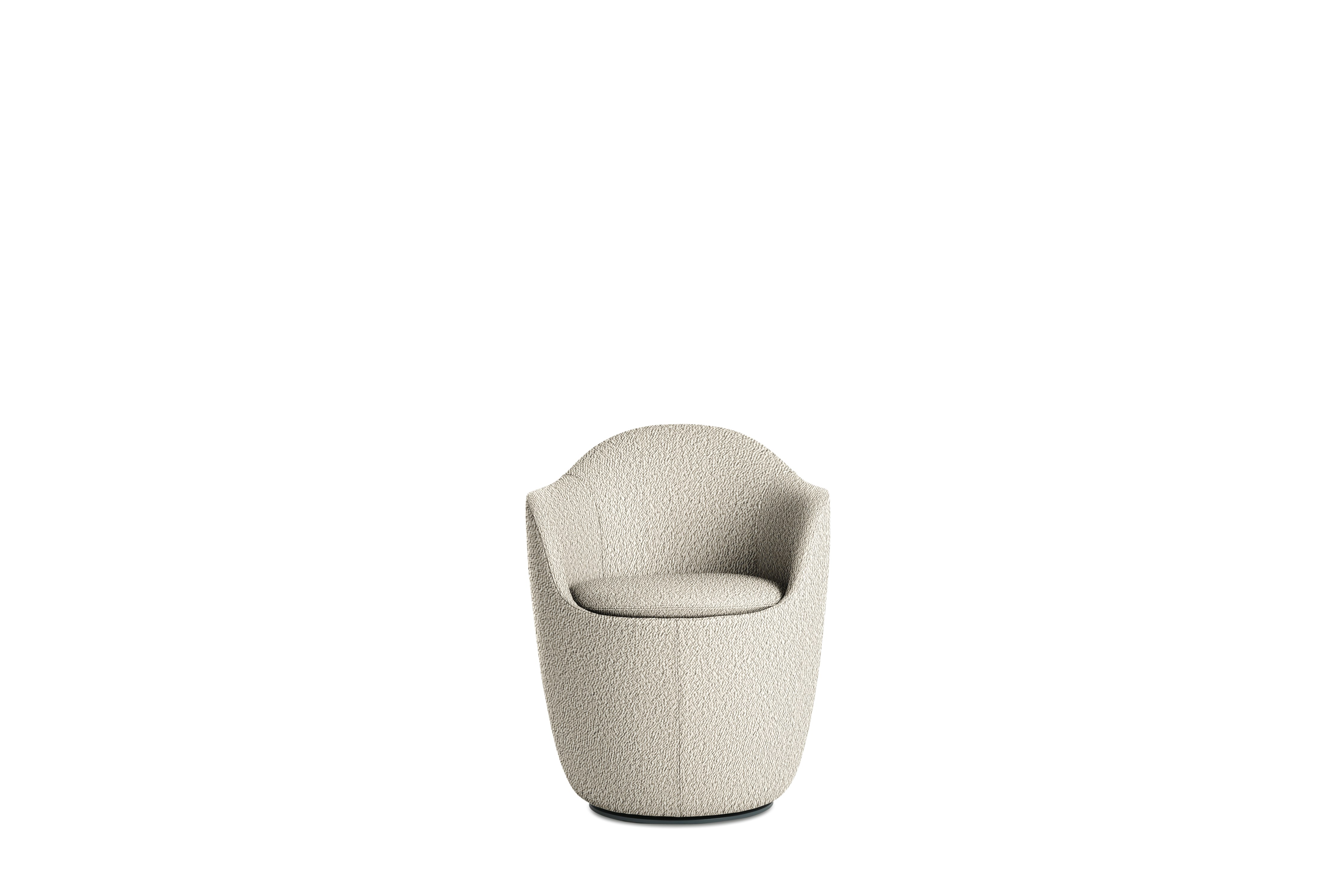 Lina Dining Chair - Armchair, Turf, Creme Melange