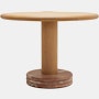 Bistro Dining Table - Desert Rose Marble